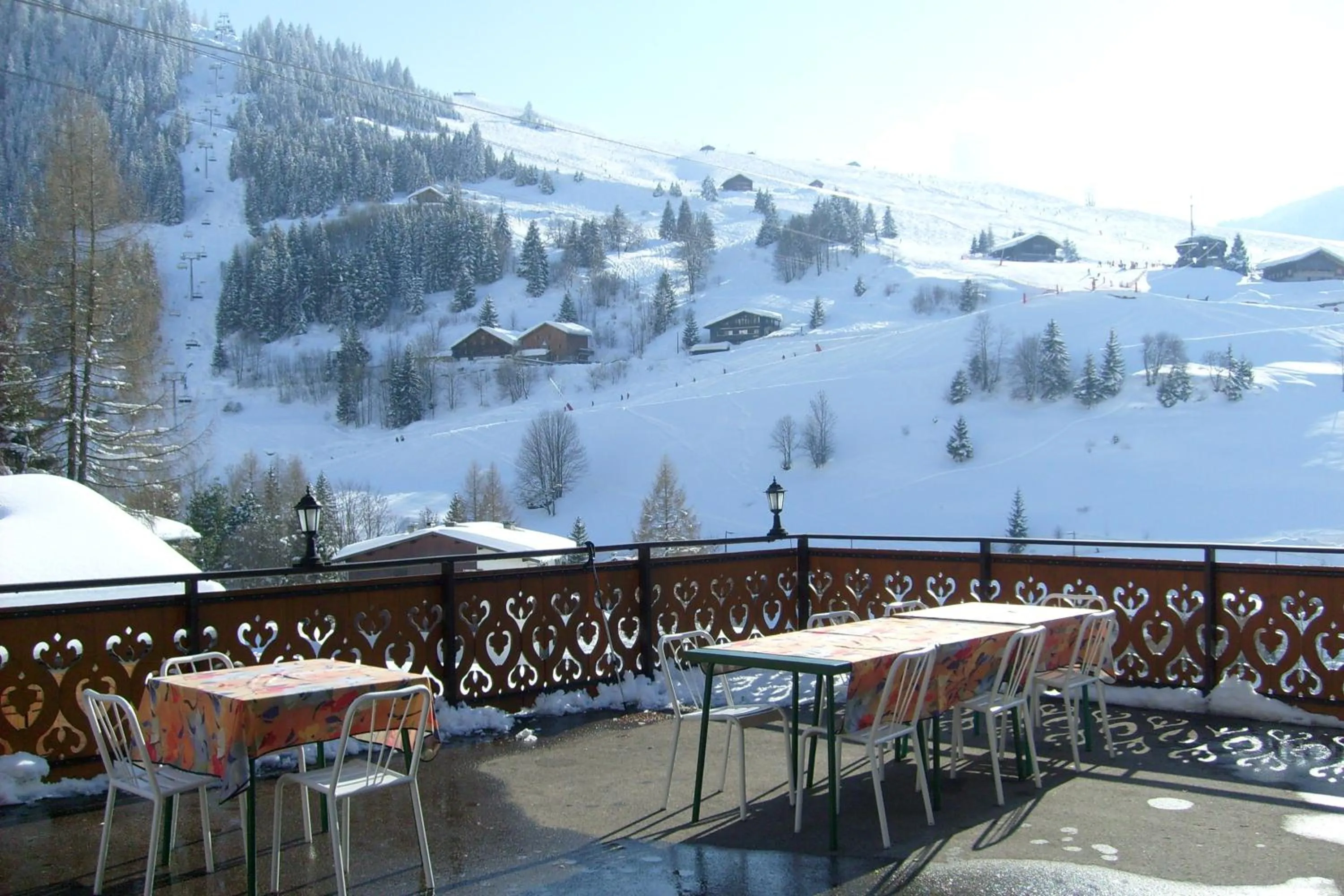 Restaurant/places to eat in Chalet-Hôtel du Borderan