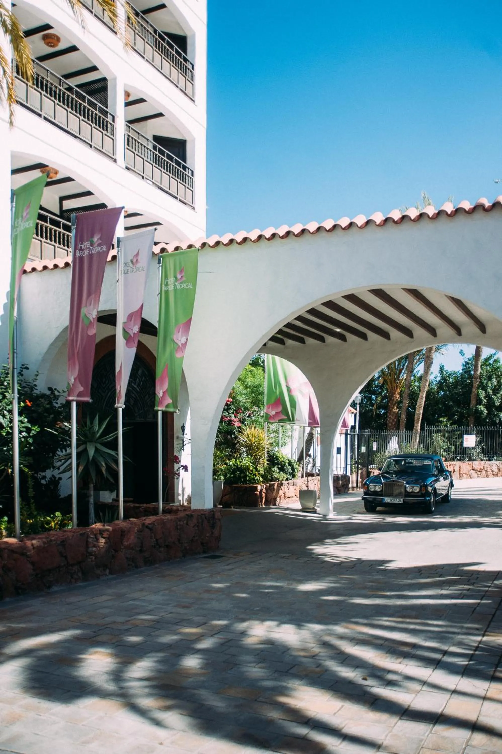 Facade/entrance in Hotel Parque Tropical