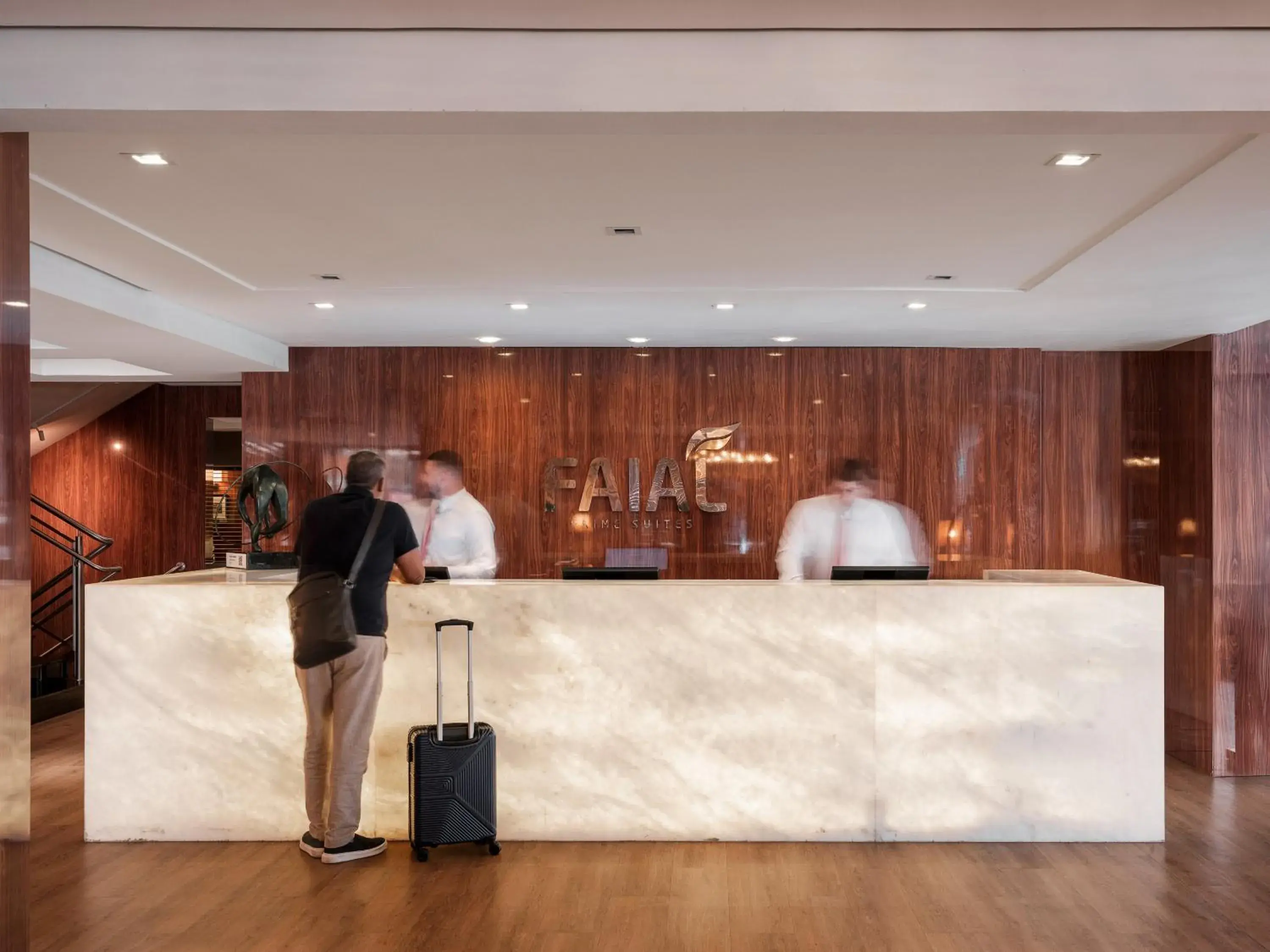 Lobby or reception in Faial Prime Suítes Lobby or reception in Faial Prime Suítes