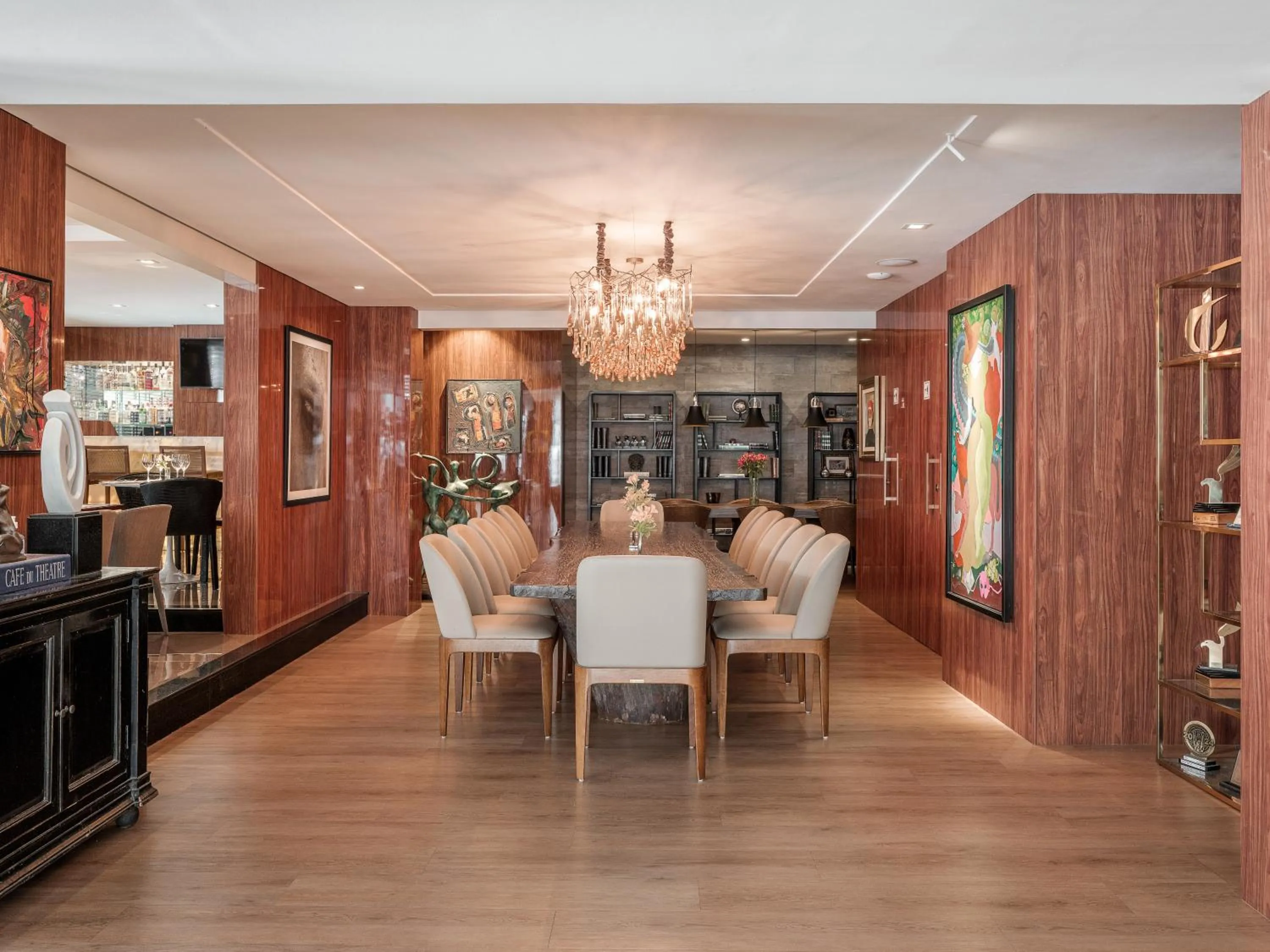 Lounge or bar in Faial Prime Suítes