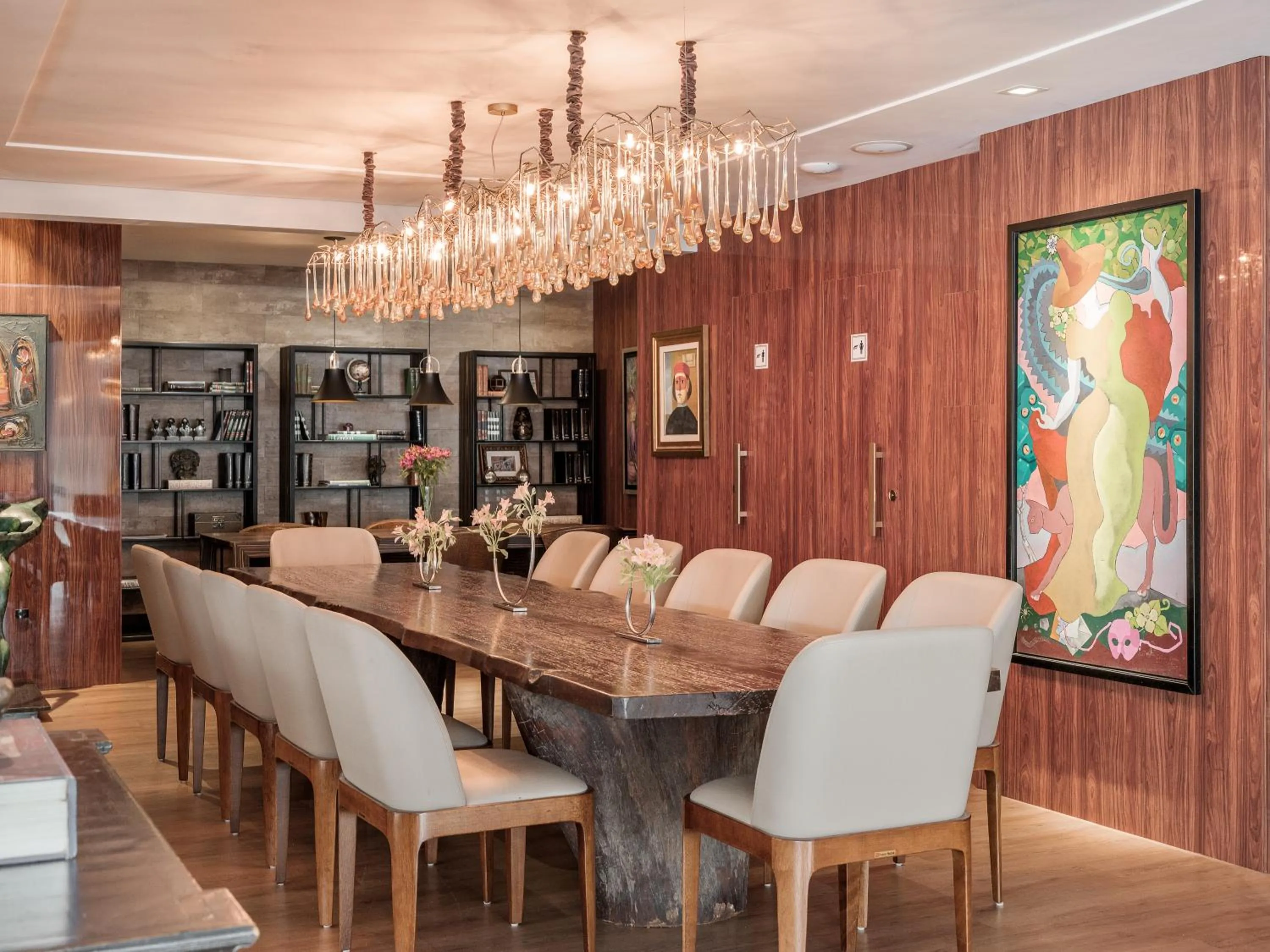 Lounge or bar in Faial Prime Suítes