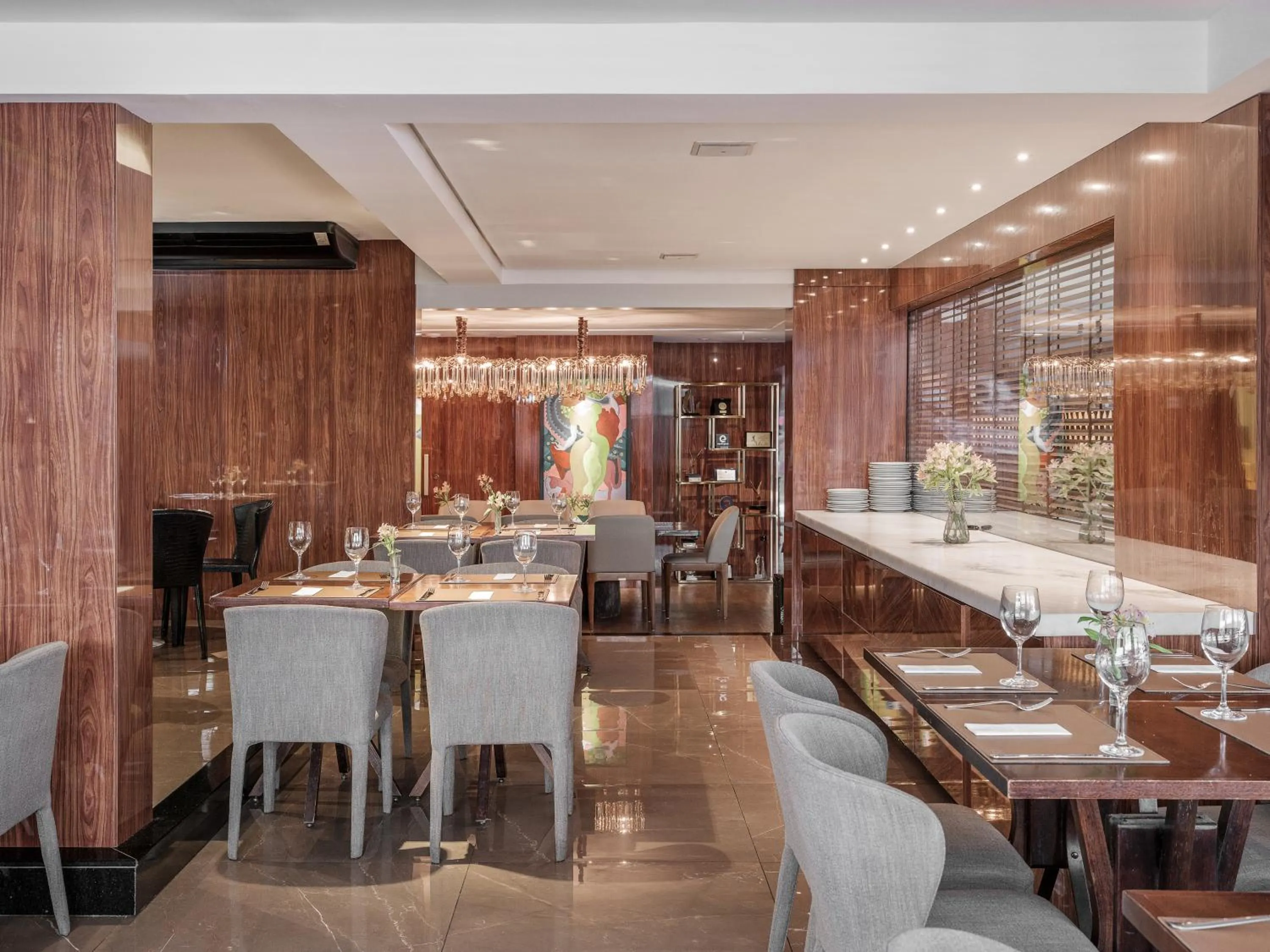 Lounge or bar in Faial Prime Suítes