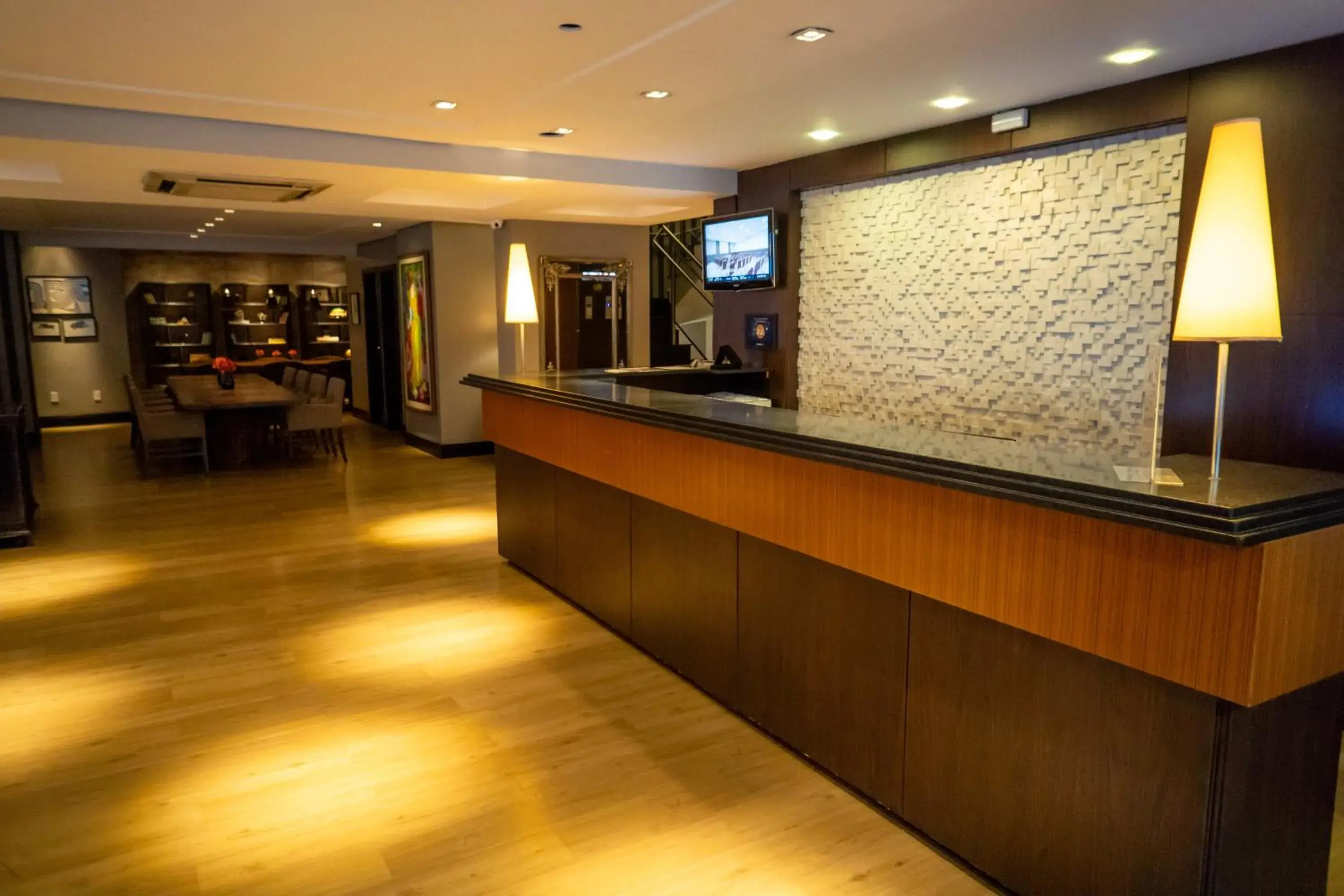 Lobby or reception in Faial Prime Suítes Lobby or reception in Faial Prime Suítes