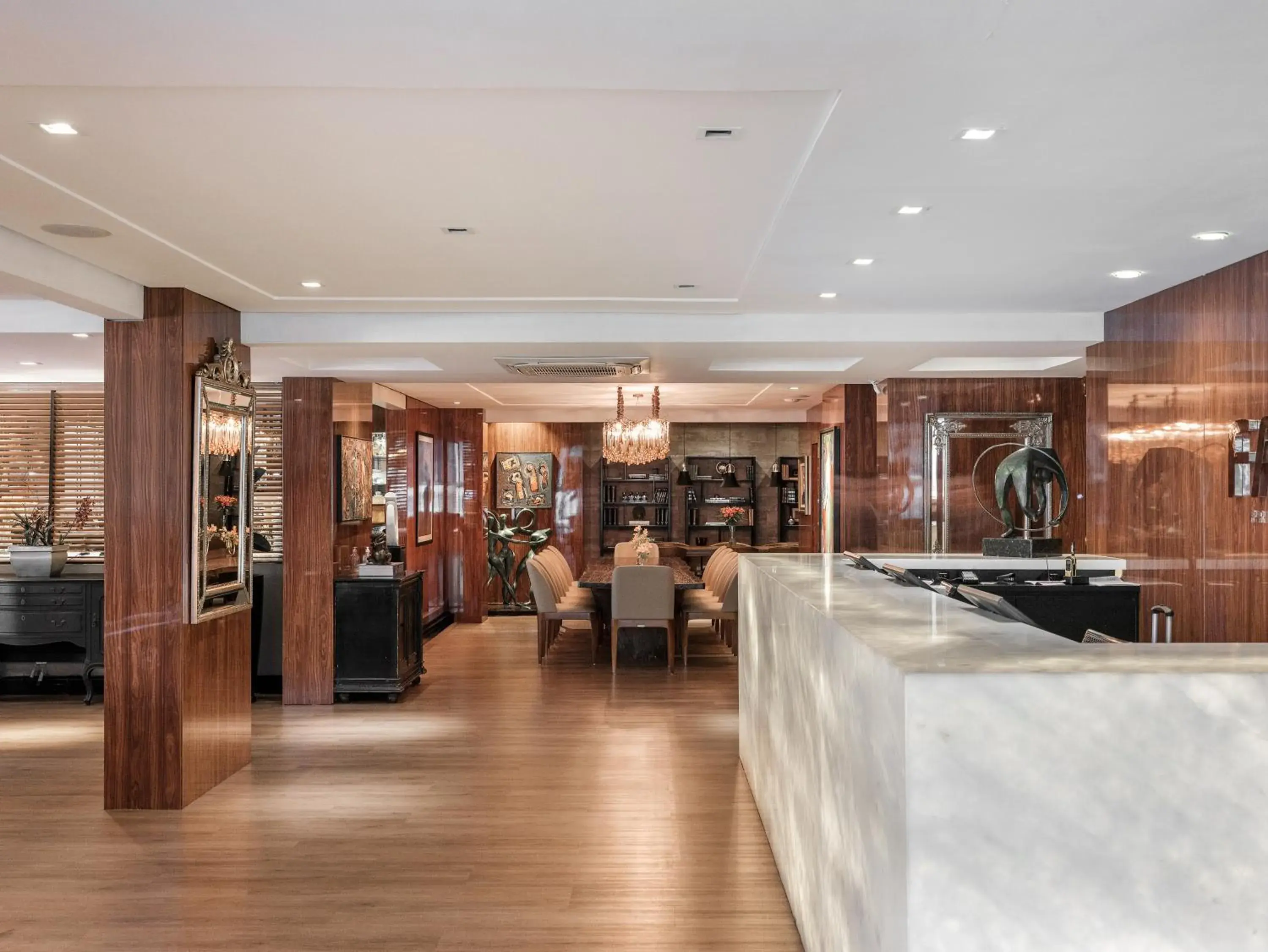 Lobby or reception in Faial Prime Suítes Lobby or reception in Faial Prime Suítes