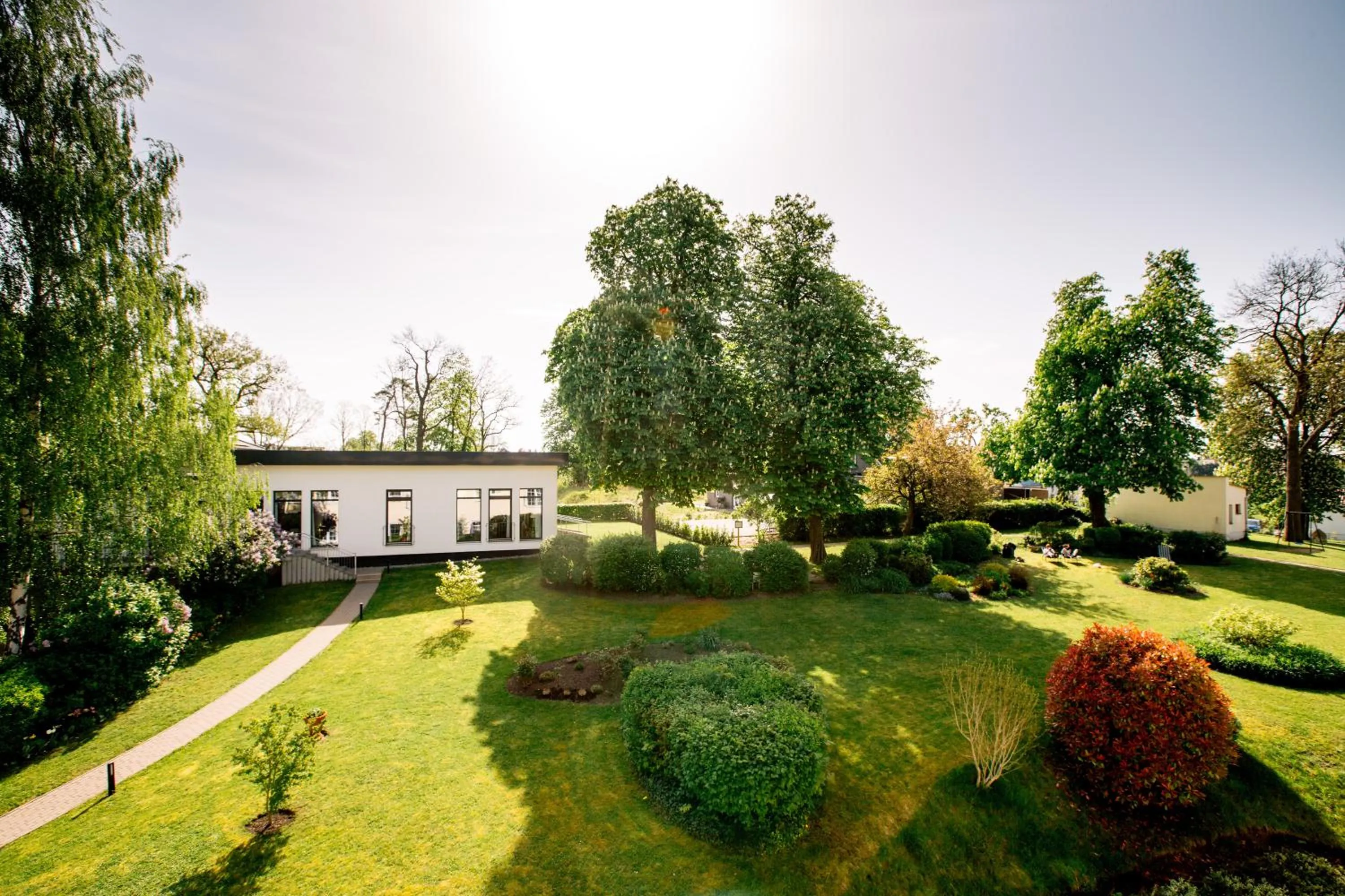 Garden view in FerienResidenz MüritzPark