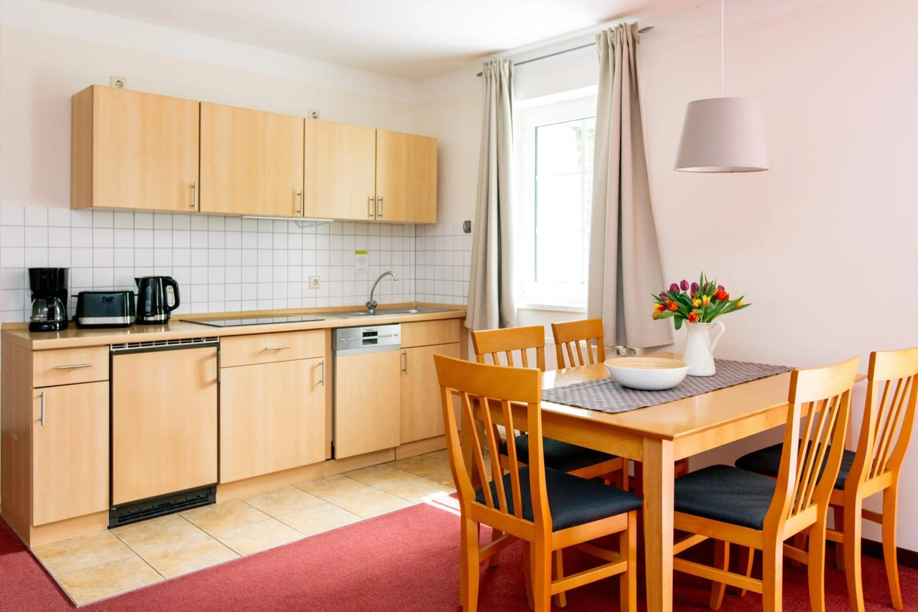 Kitchen or kitchenette in FerienResidenz MüritzPark