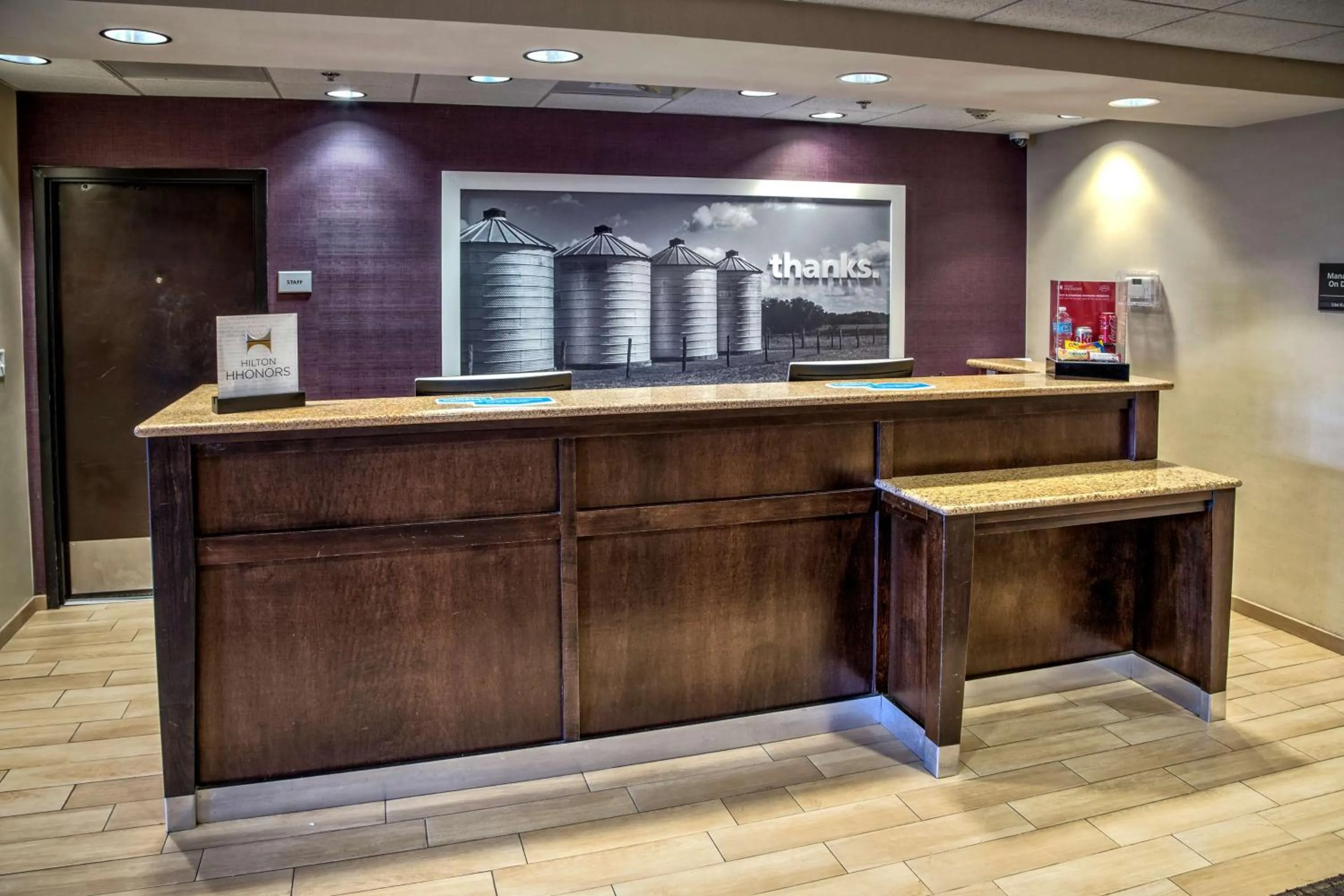 Lobby or reception in Hampton Inn Dunn