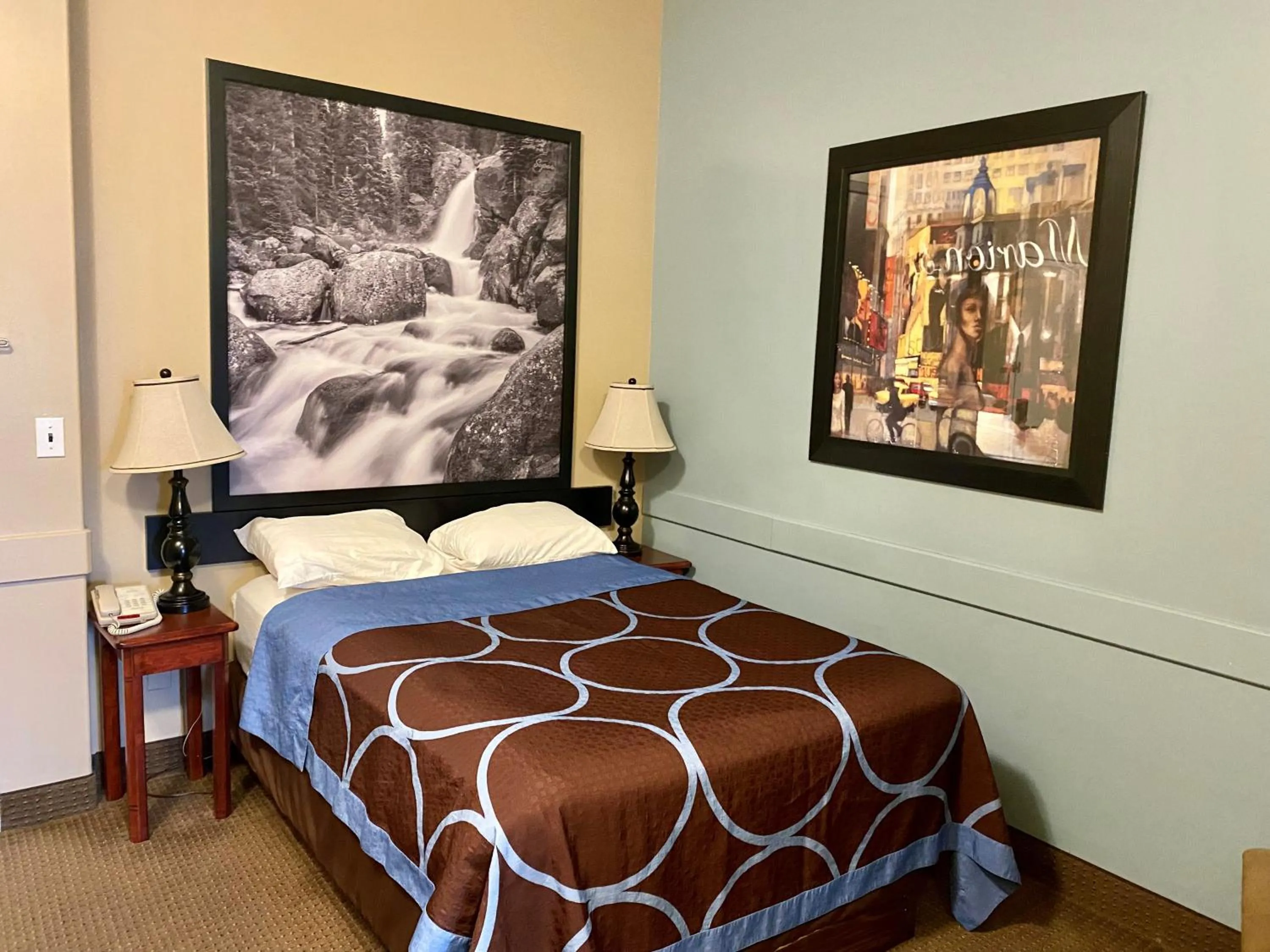 Bed in Super 8 by Wyndham Edmonton South