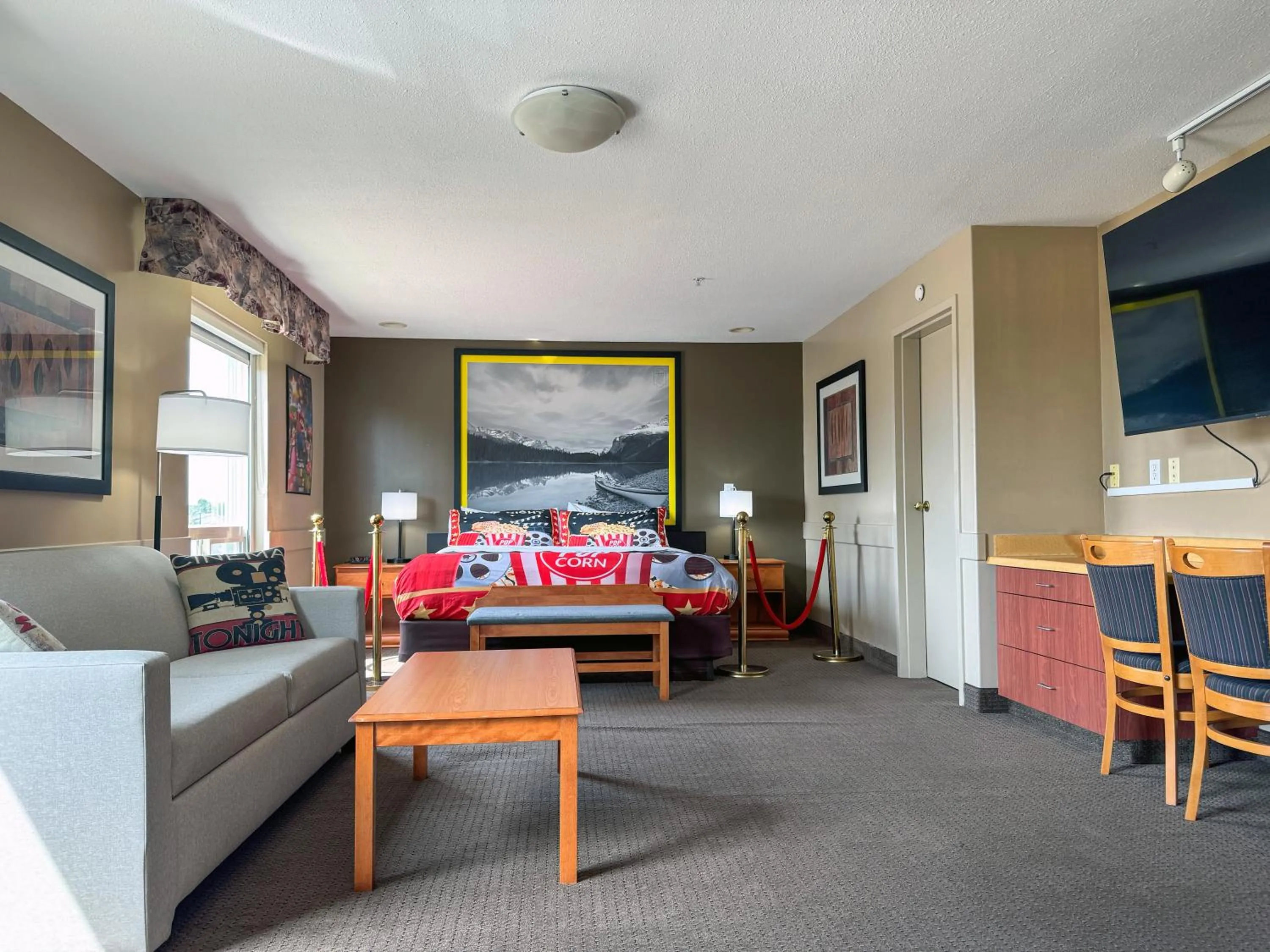 Bed in Super 8 by Wyndham Edmonton South