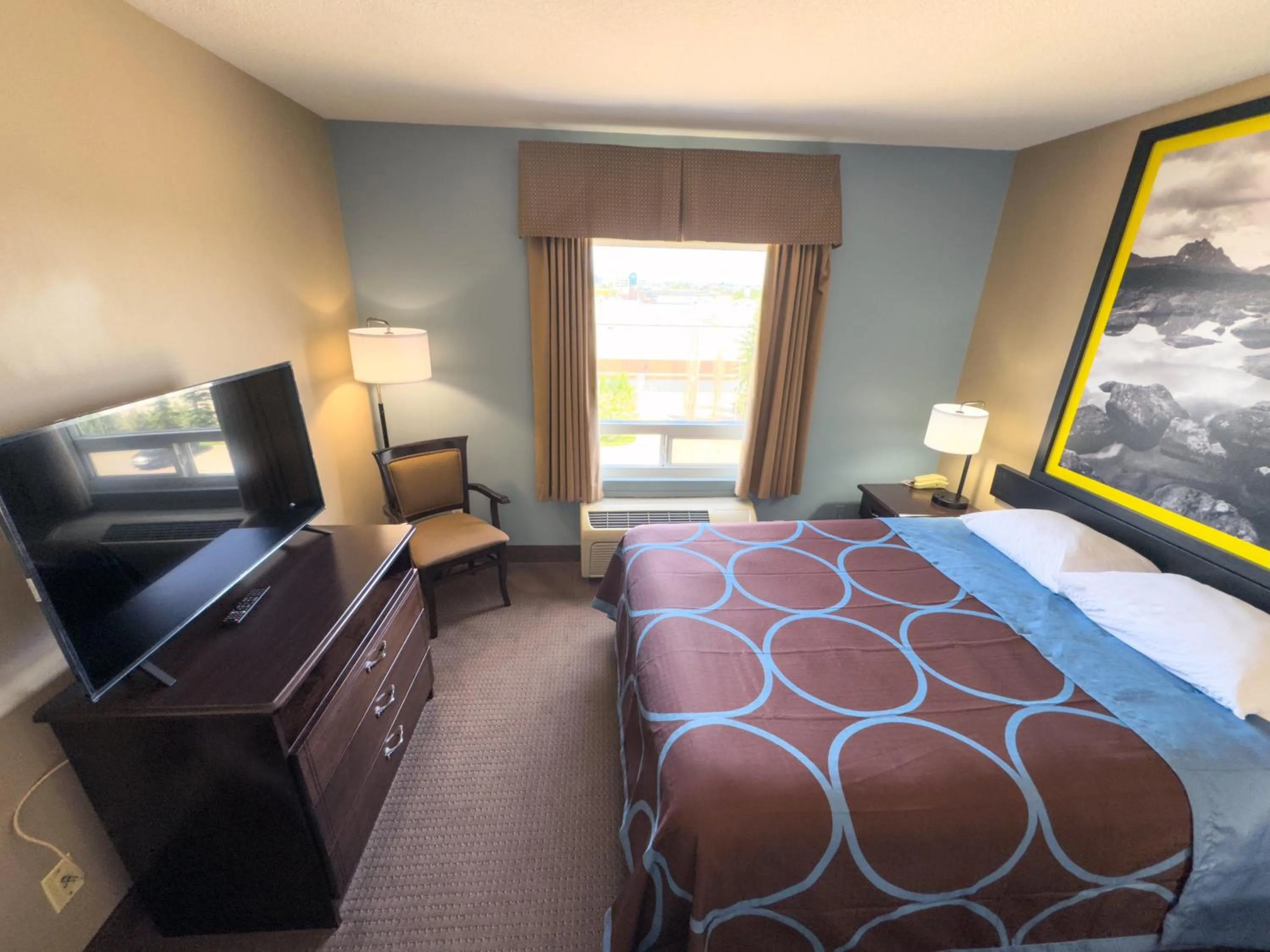Bed in Super 8 by Wyndham Edmonton South