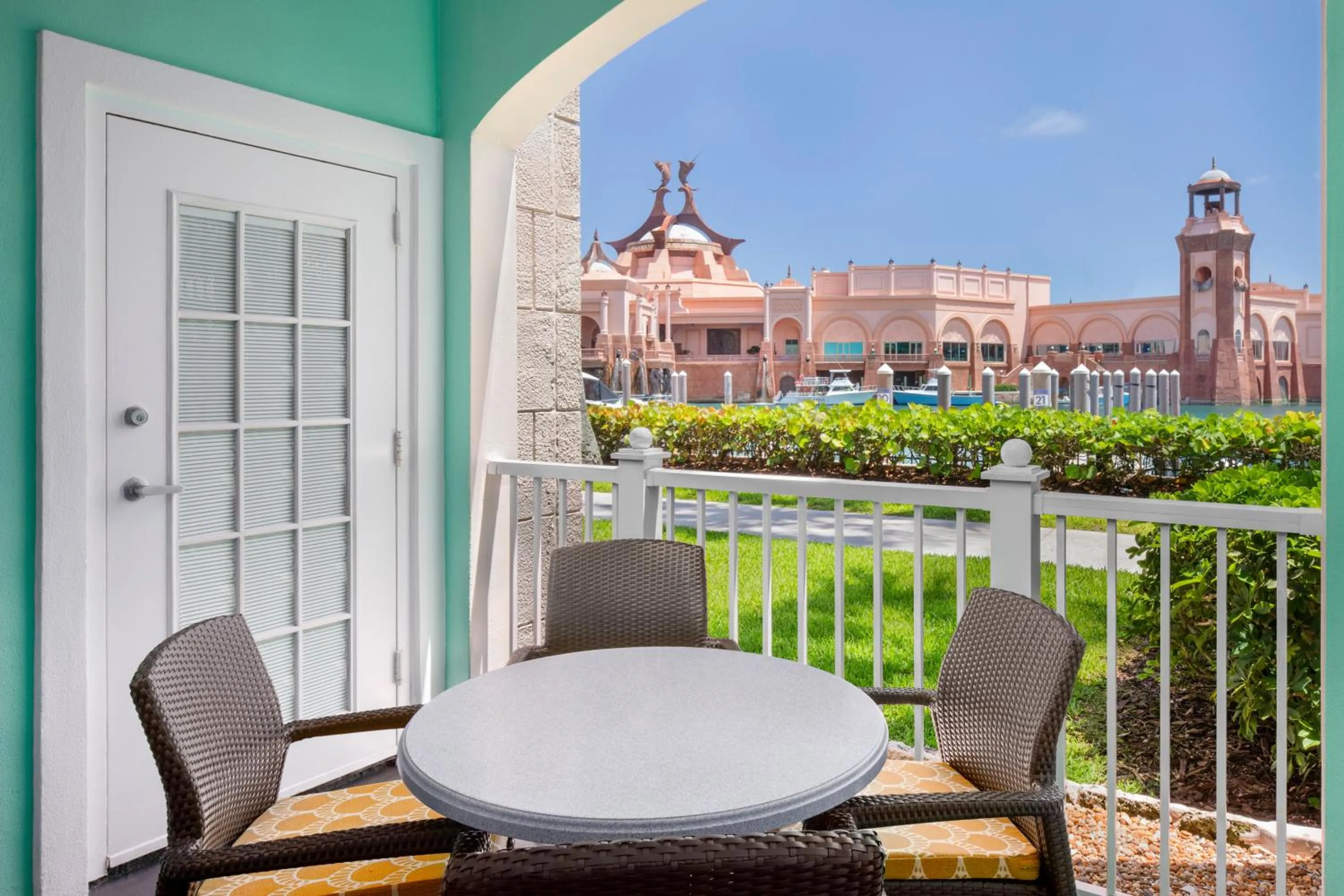 Balcony/Terrace in Harborside Resort & Vacation Rentals at Atlantis