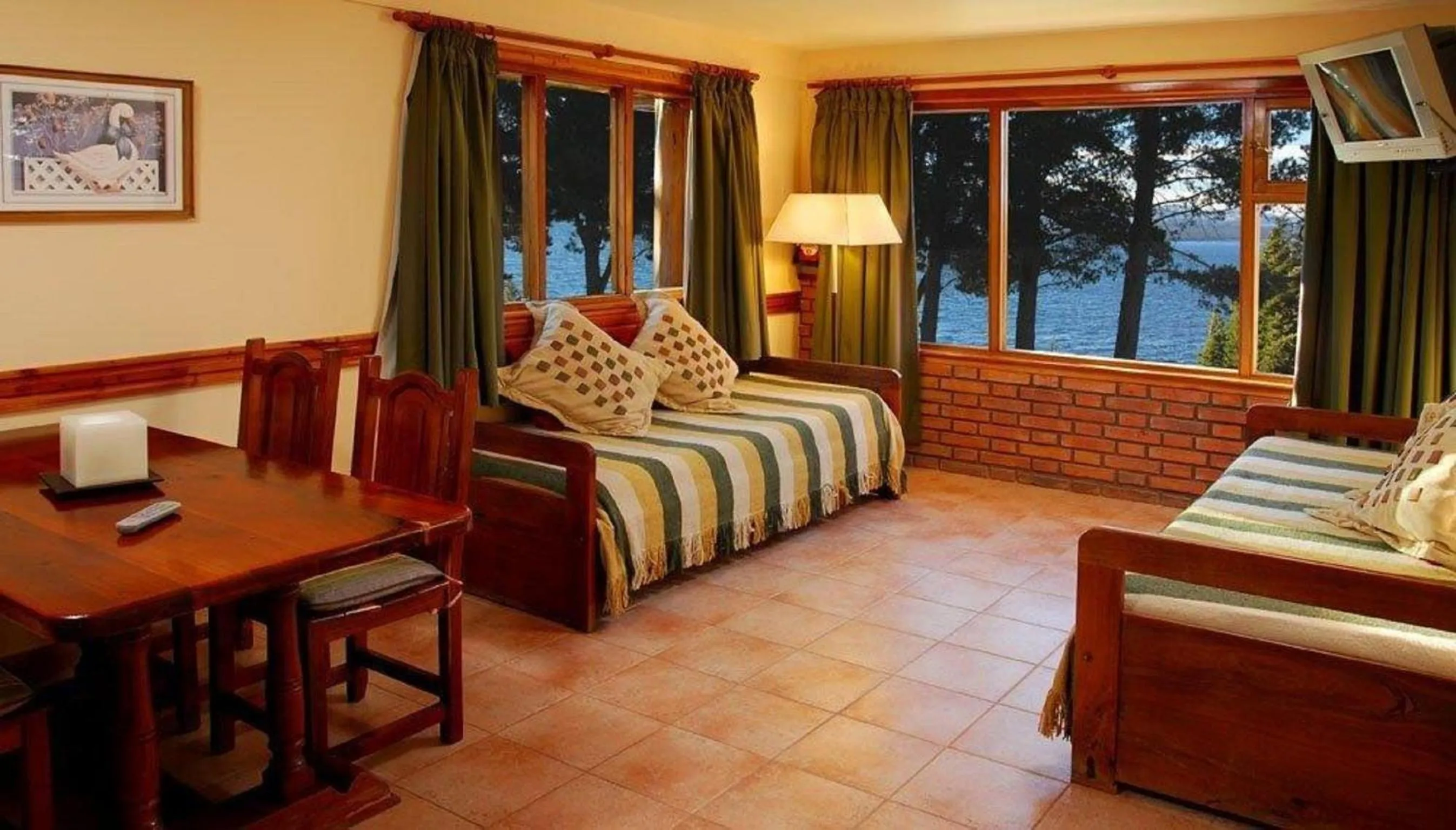 Living room, Bed in Lejano Nahuel