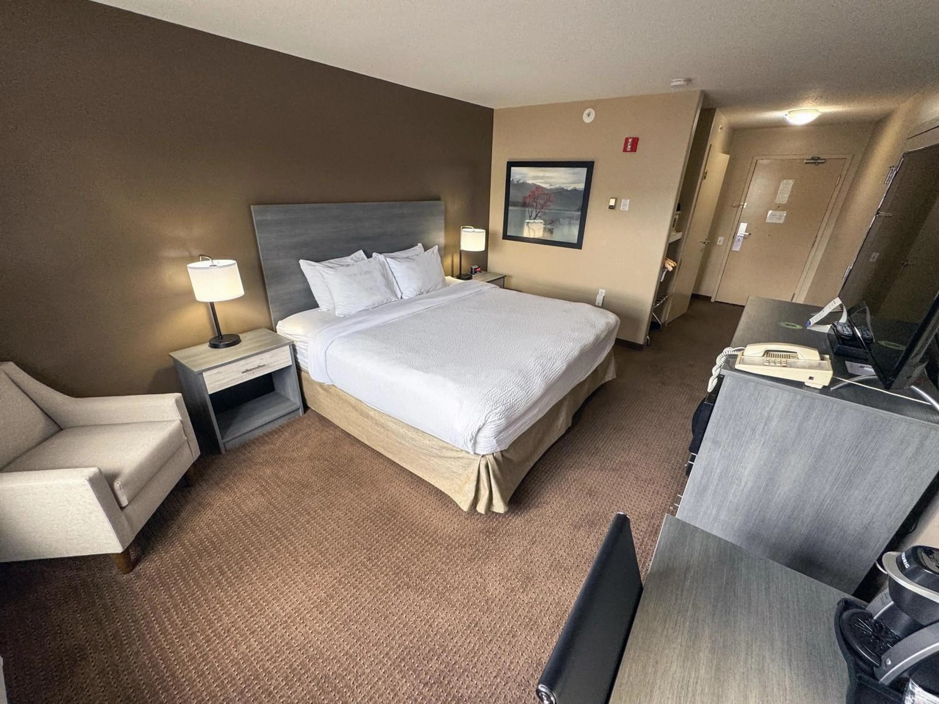 Bed in Ramada by Wyndham Sherwood Park