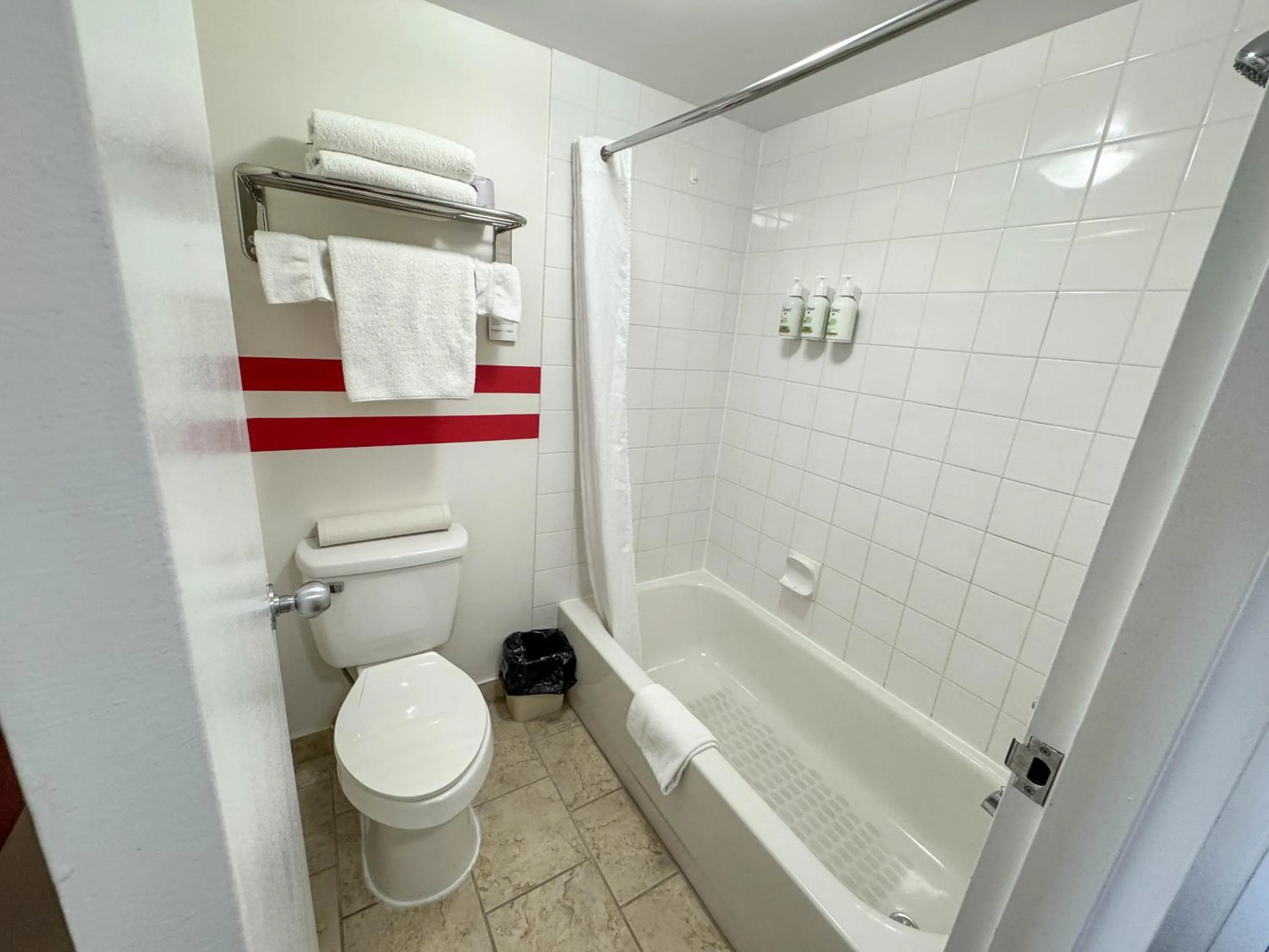 Bathroom in Ramada by Wyndham Sherwood Park
