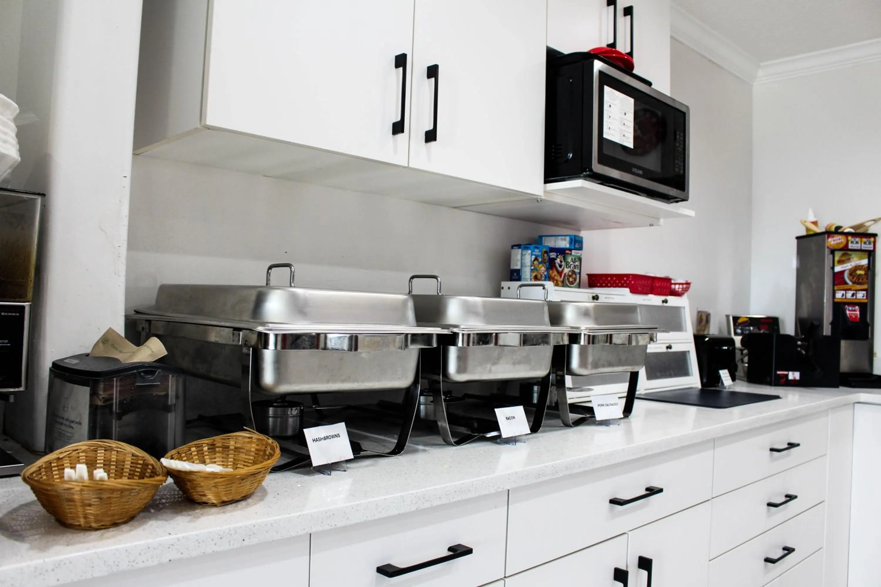 Buffet breakfast in Ramada by Wyndham Sherwood Park