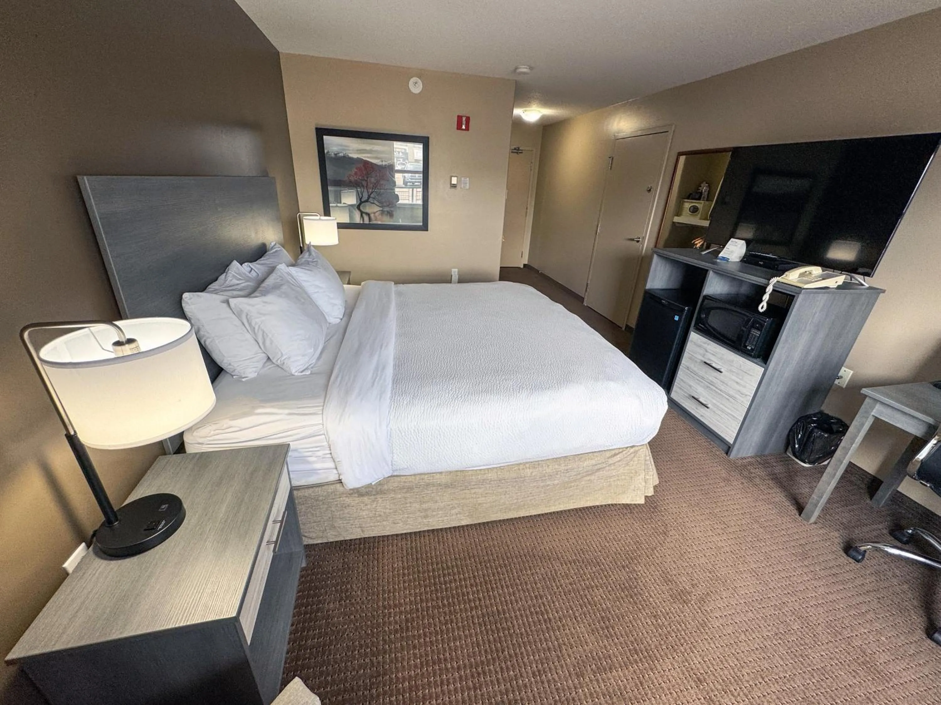 Bed in Ramada by Wyndham Sherwood Park