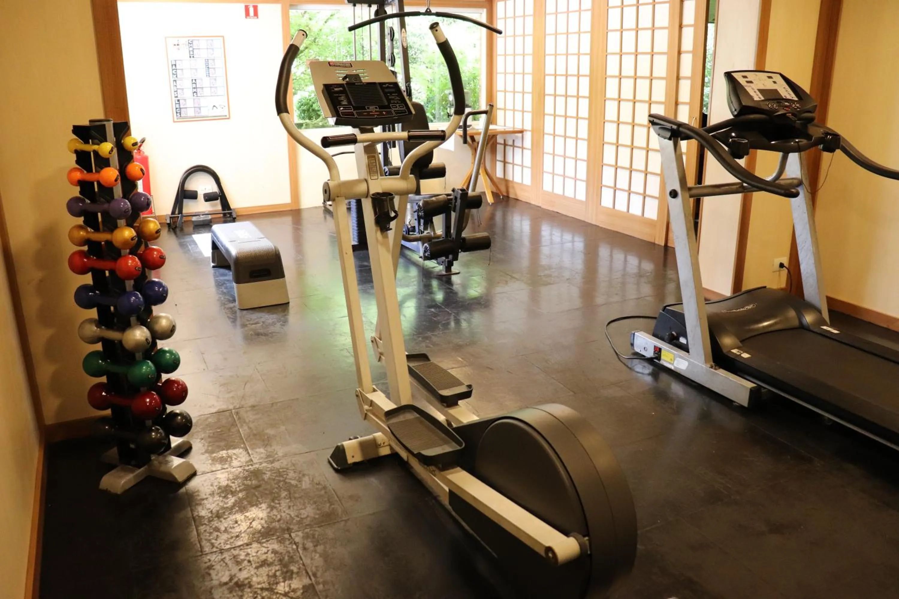 Fitness centre/facilities in Hotel Matsubara