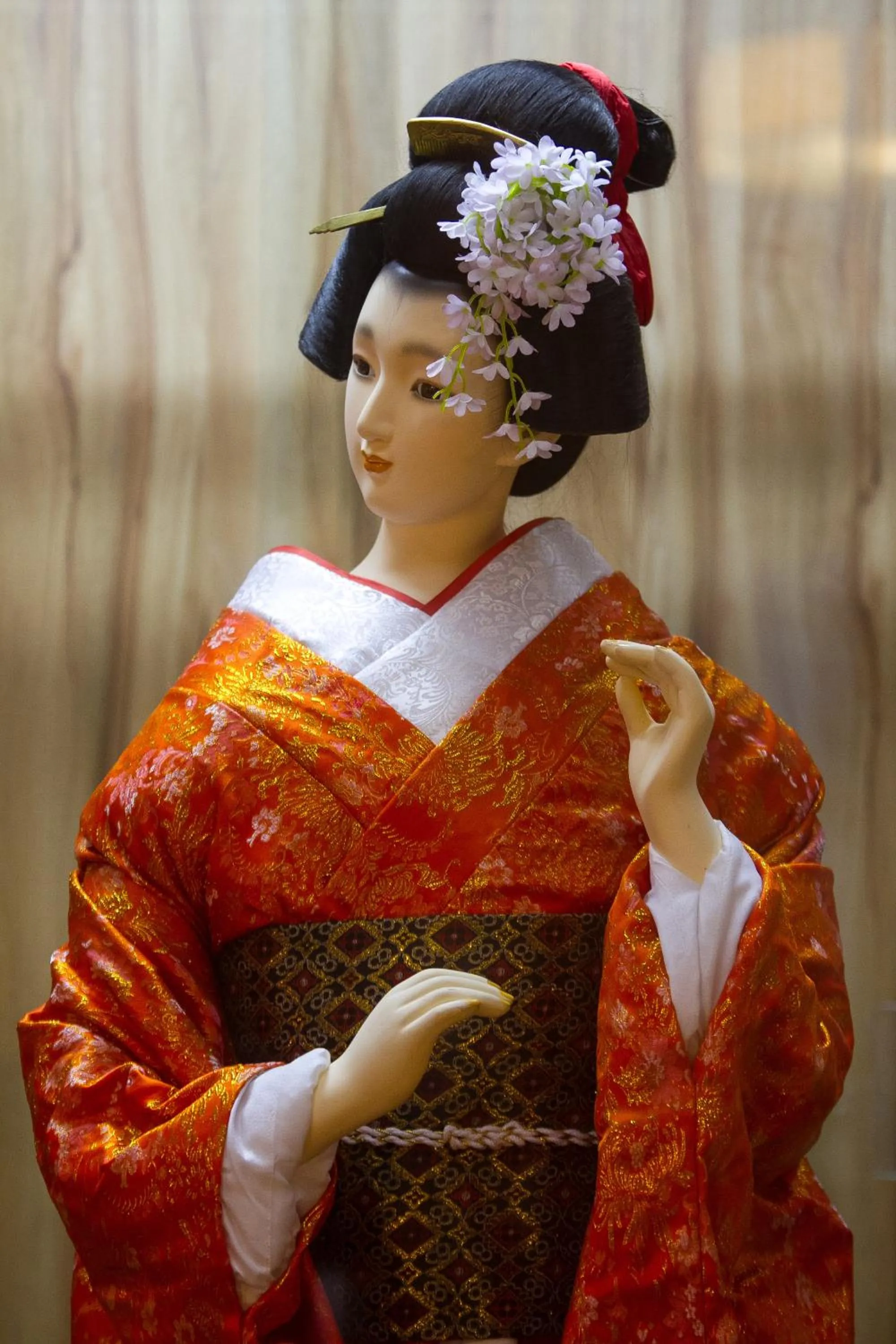 Decorative detail in Hotel Matsubara