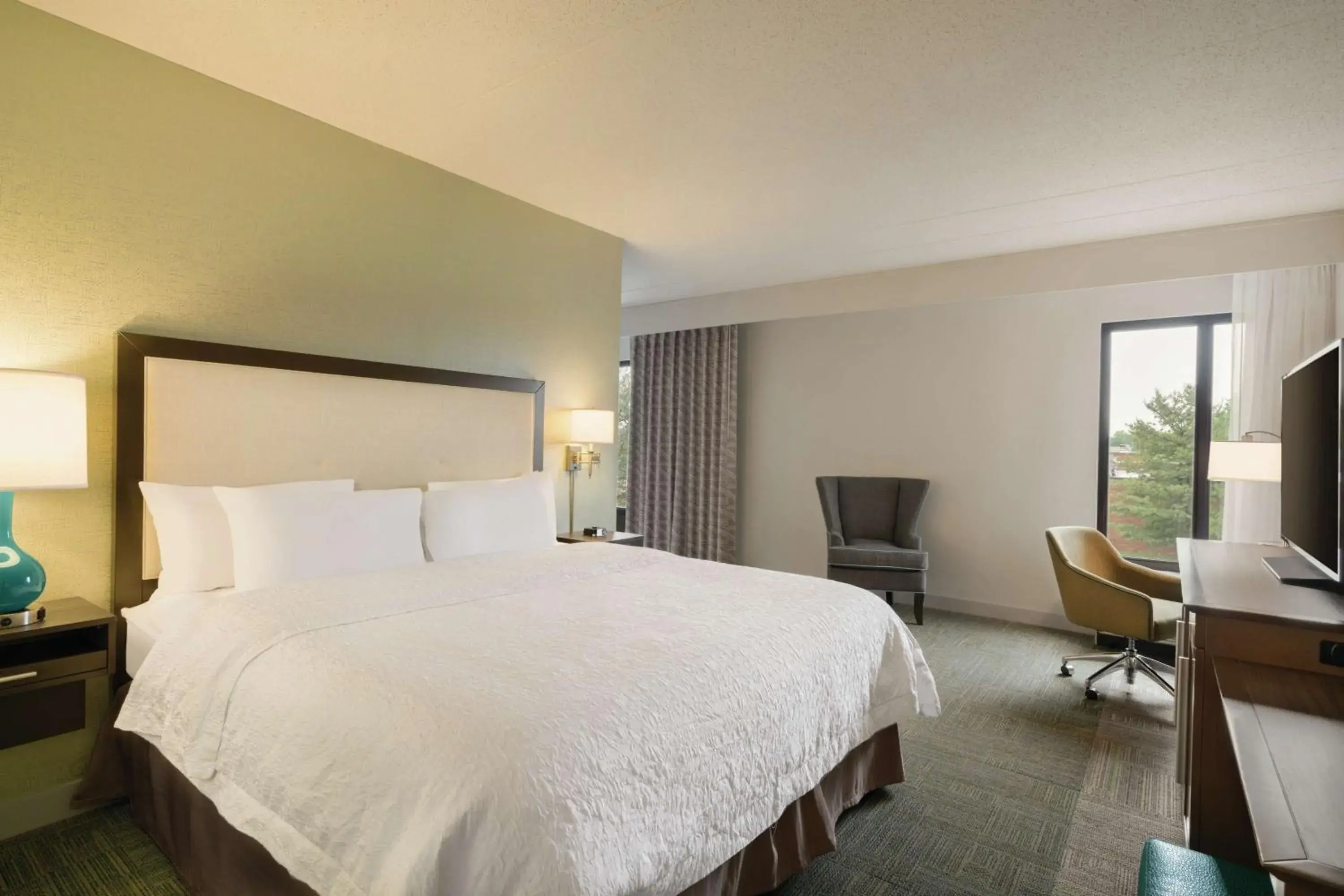 Bedroom, Bed in Hampton Inn Reading/Wyomissing Bedroom, Bed in Hampton Inn Reading/Wyomissing