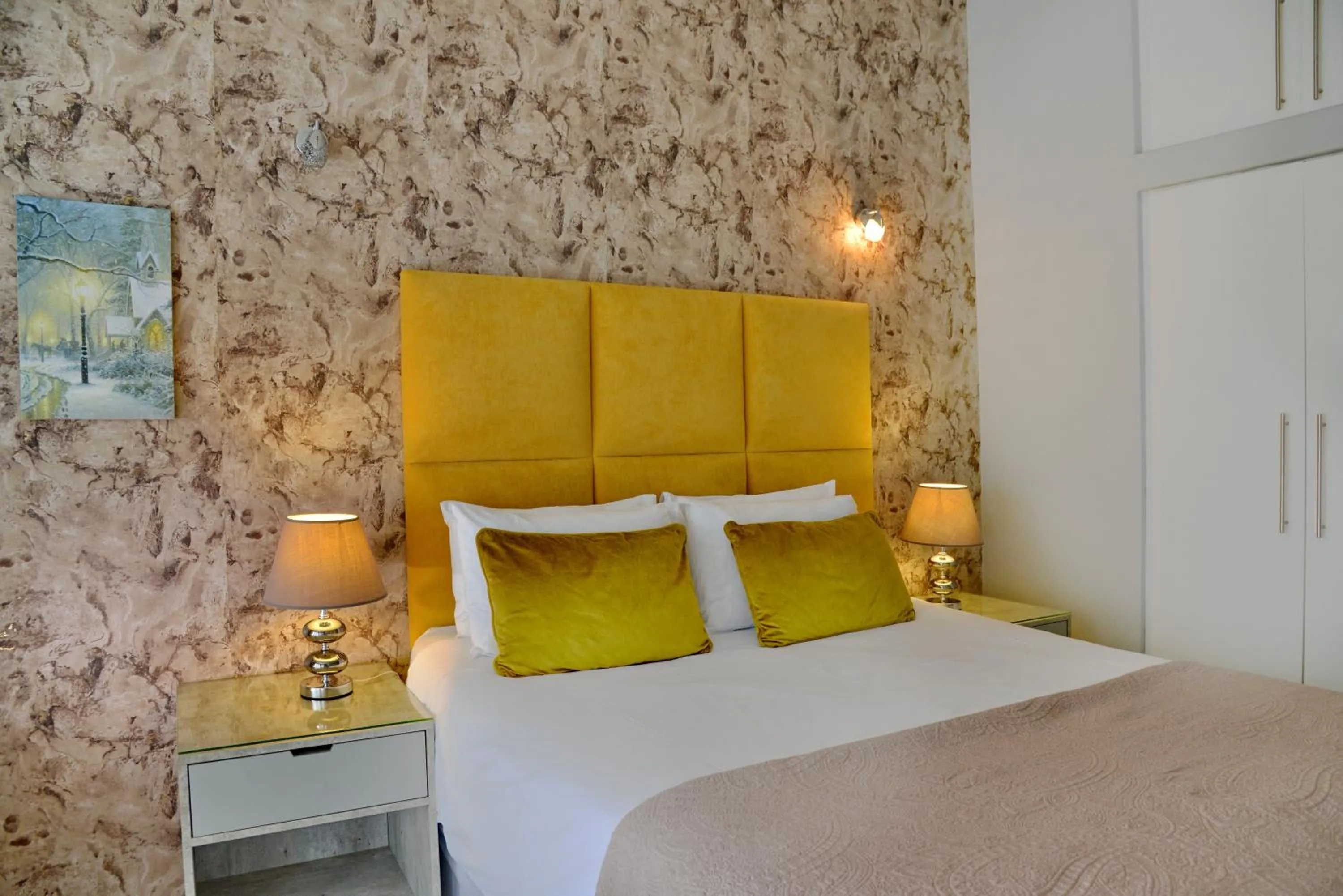 Bed in The Shore House