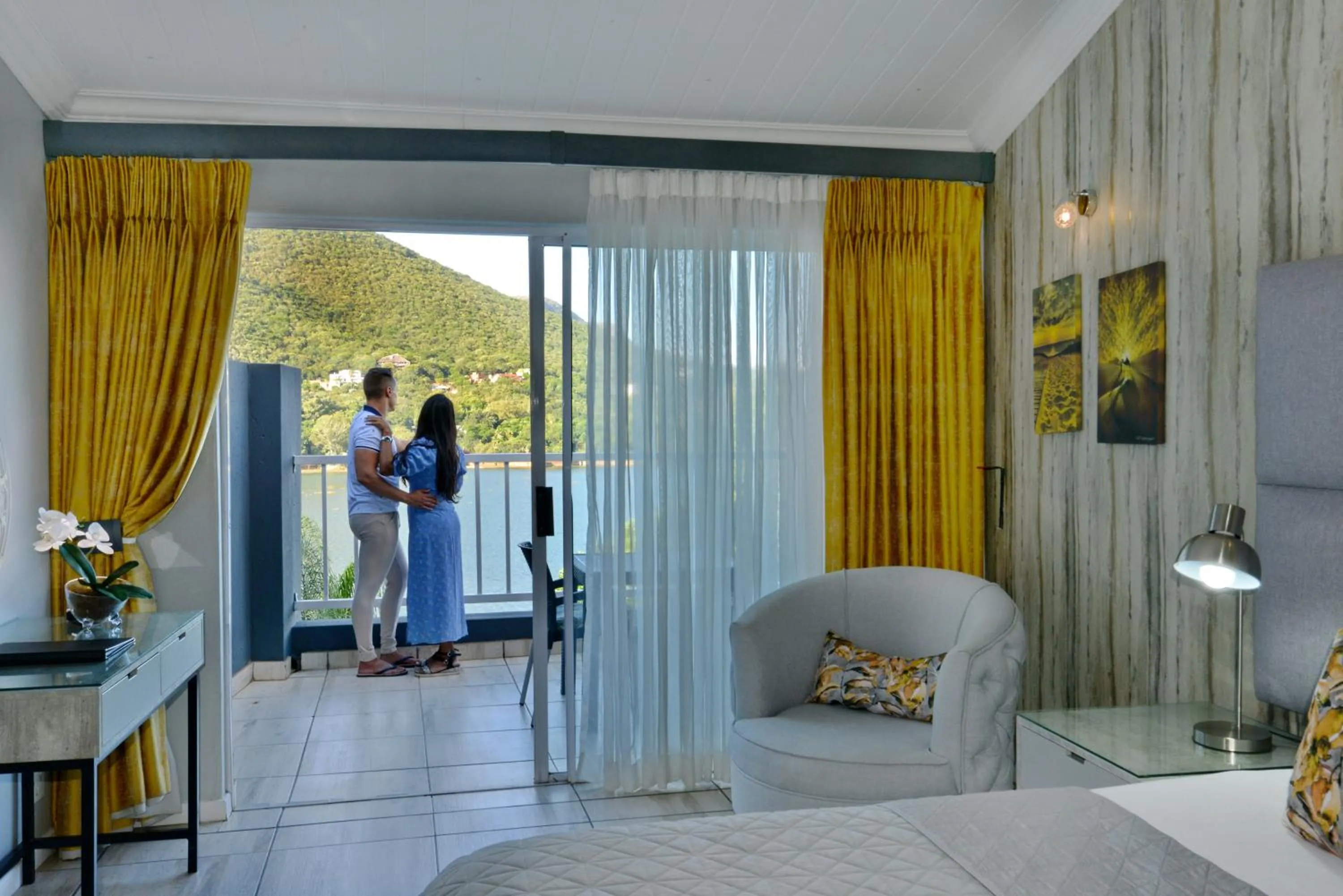 Bed in The Shore House