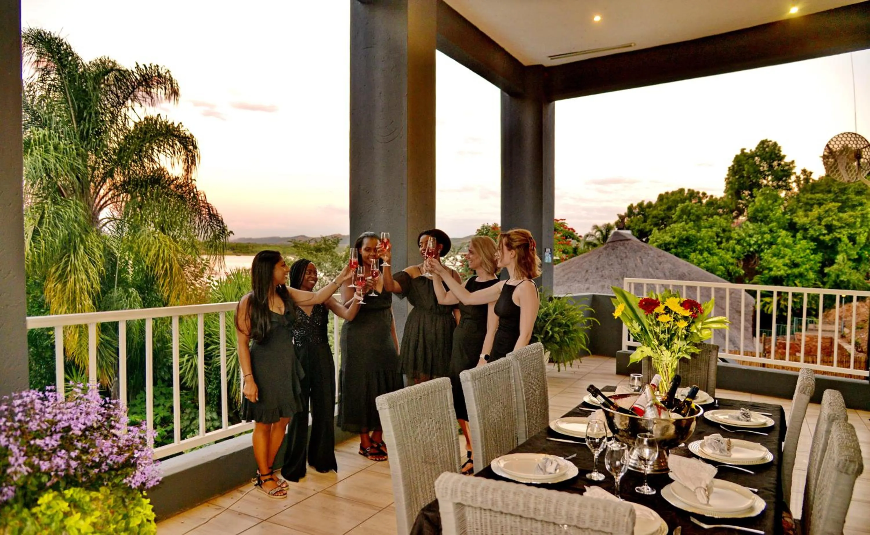 Balcony/Terrace in The Shore House