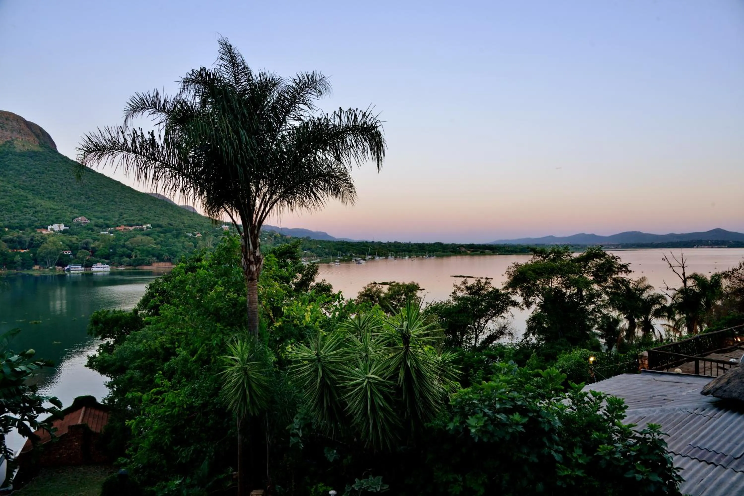 Lake view in The Shore House