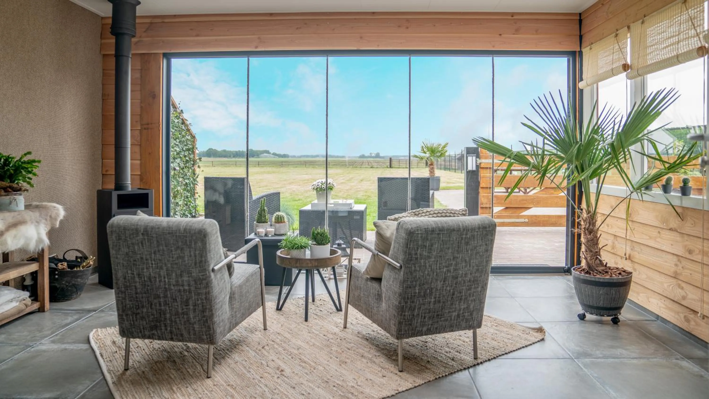 Garden in B&B Hertenhoef, Fluitenberg (Hoogeveen)