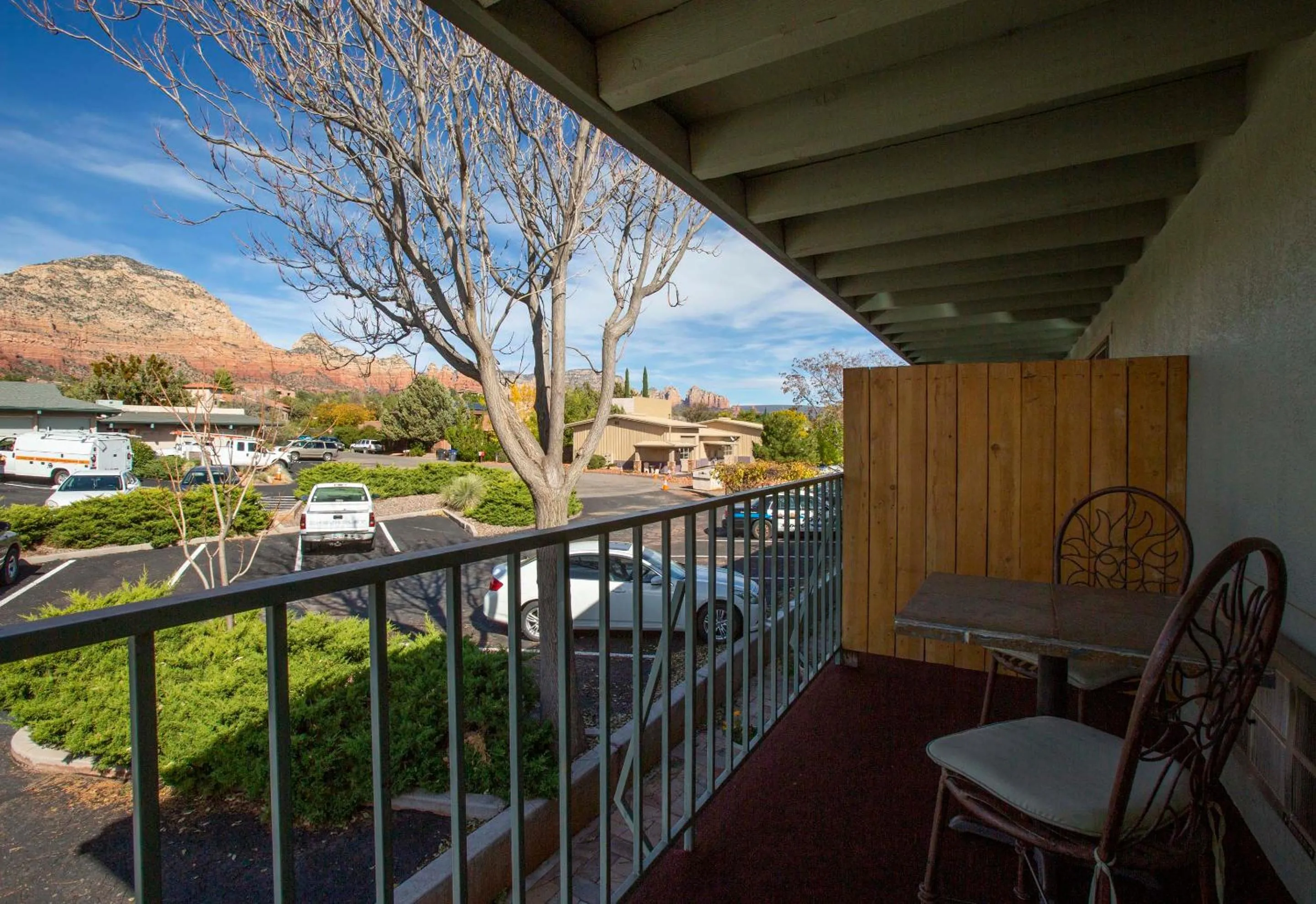 Balcony/Terrace in Dreamcatcher Inn of Sedona