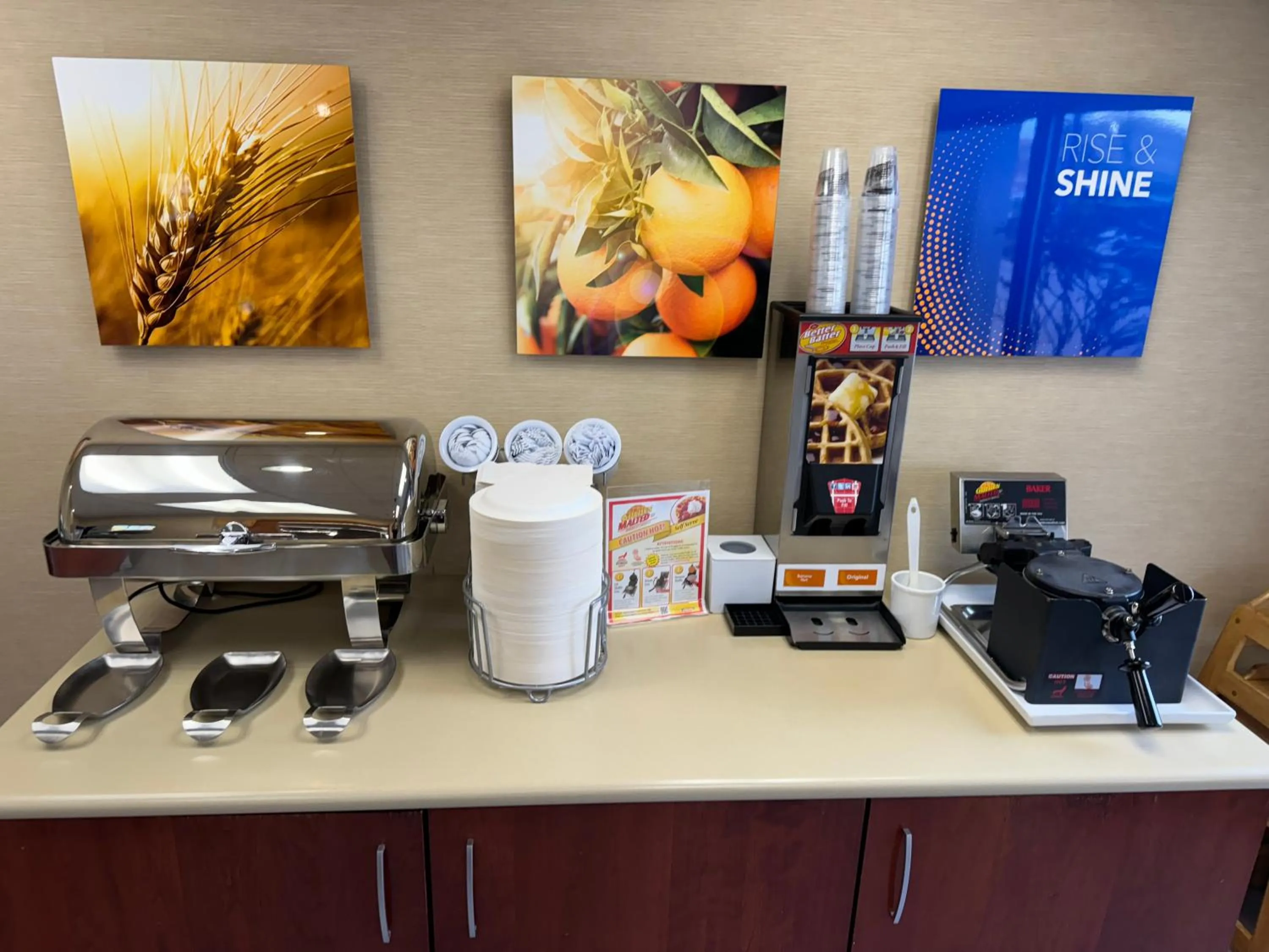 Breakfast in Comfort Inn Missoula Airport