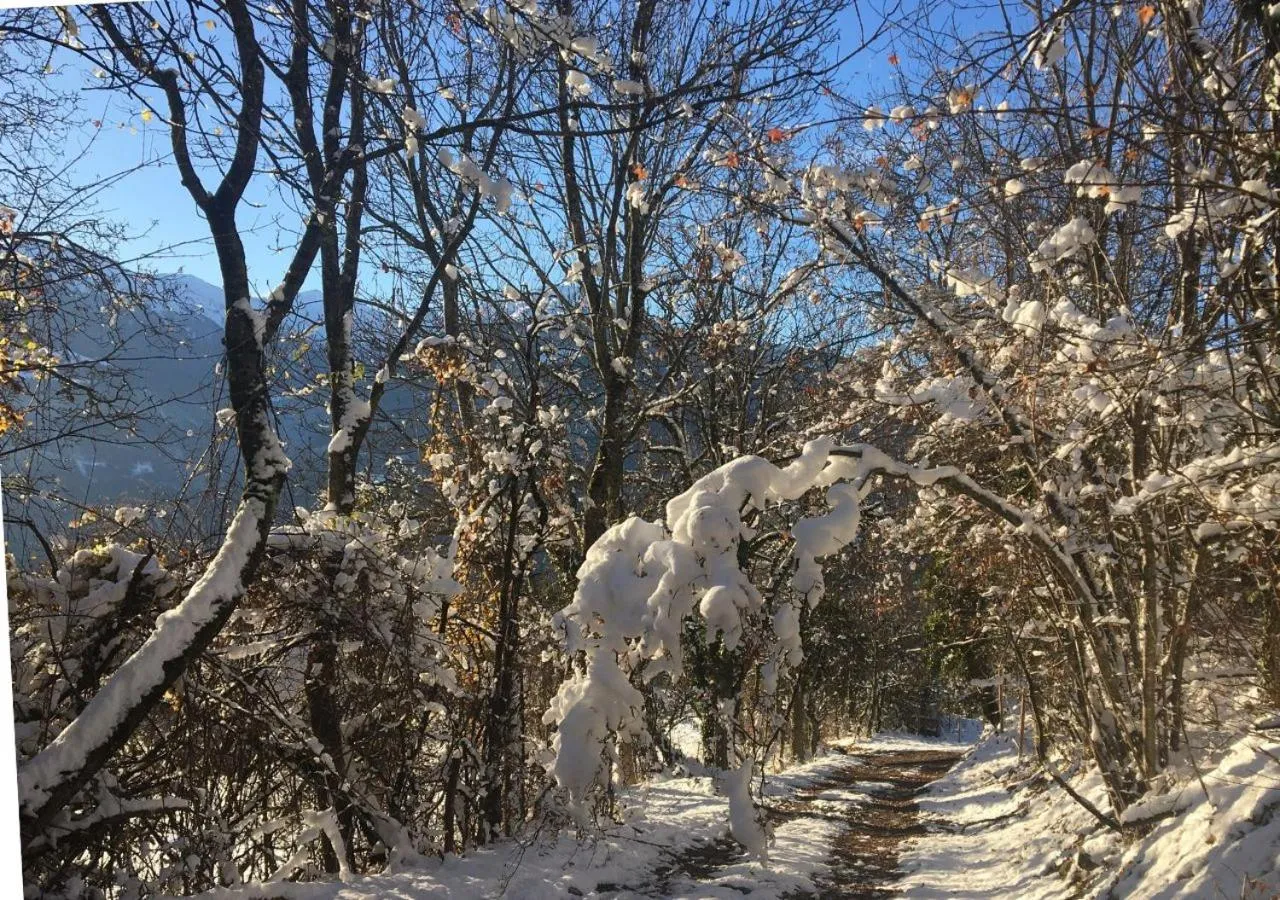 Natural landscape in B&B La Forge de Diogne - luxury and cosy alpine lodge