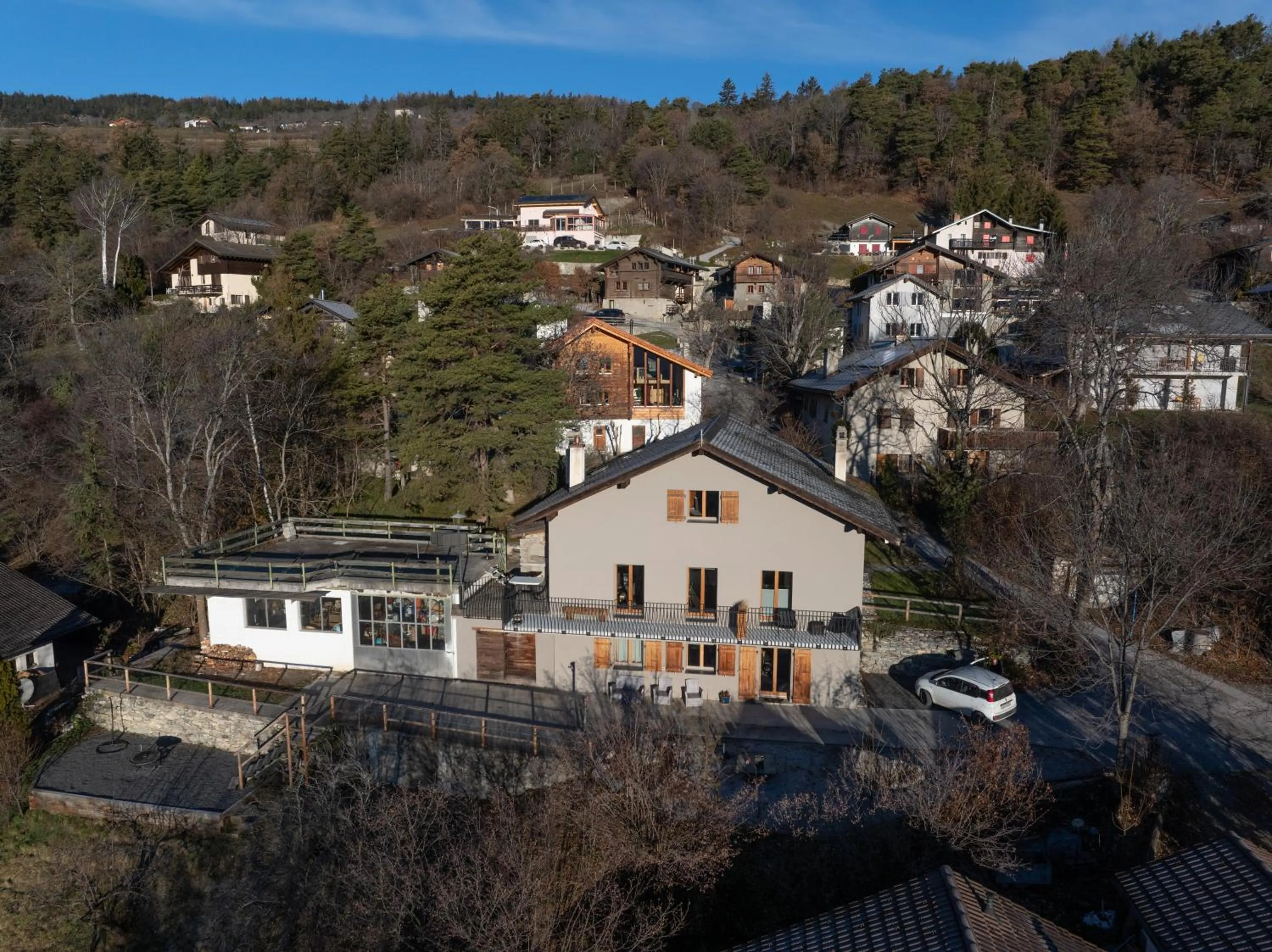 Property building in B&B La Forge de Diogne - luxury and cosy alpine lodge