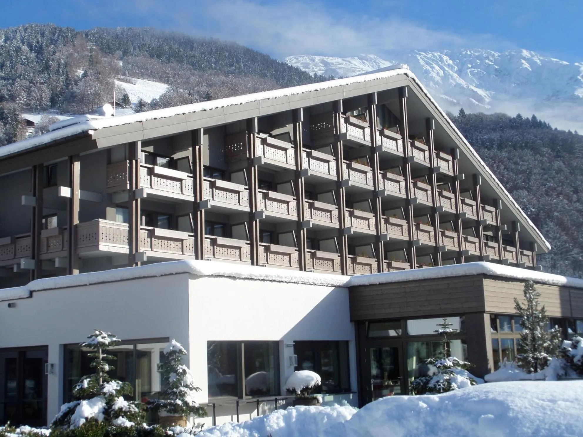 Property building in Löwen Hotel Montafon