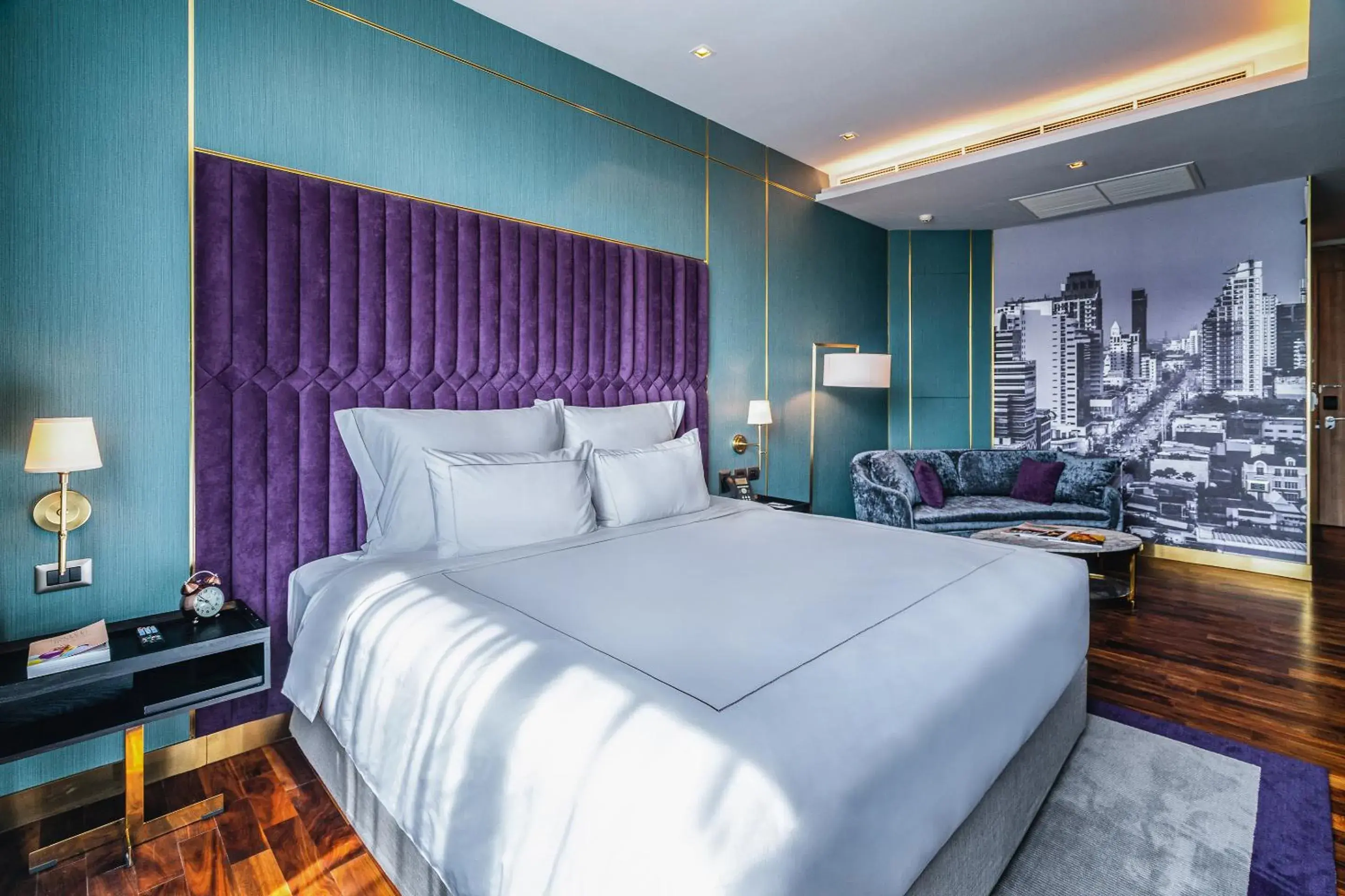 Bed in MUU Bangkok, Small Luxury Hotels of the World Bed in MUU Bangkok, Small Luxury Hotels of the World