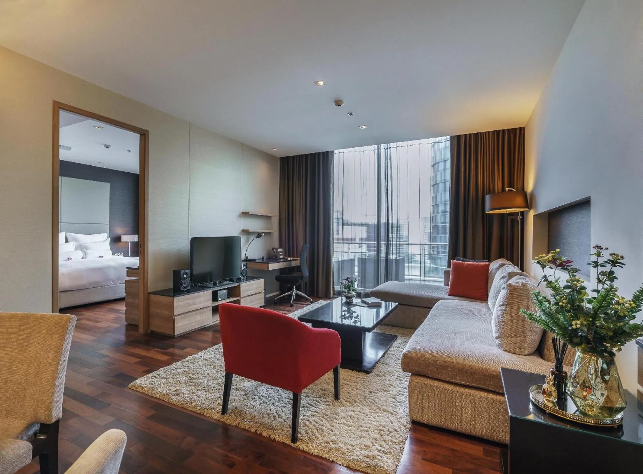 TV and multimedia, Bed in MUU Bangkok, Small Luxury Hotels of the World