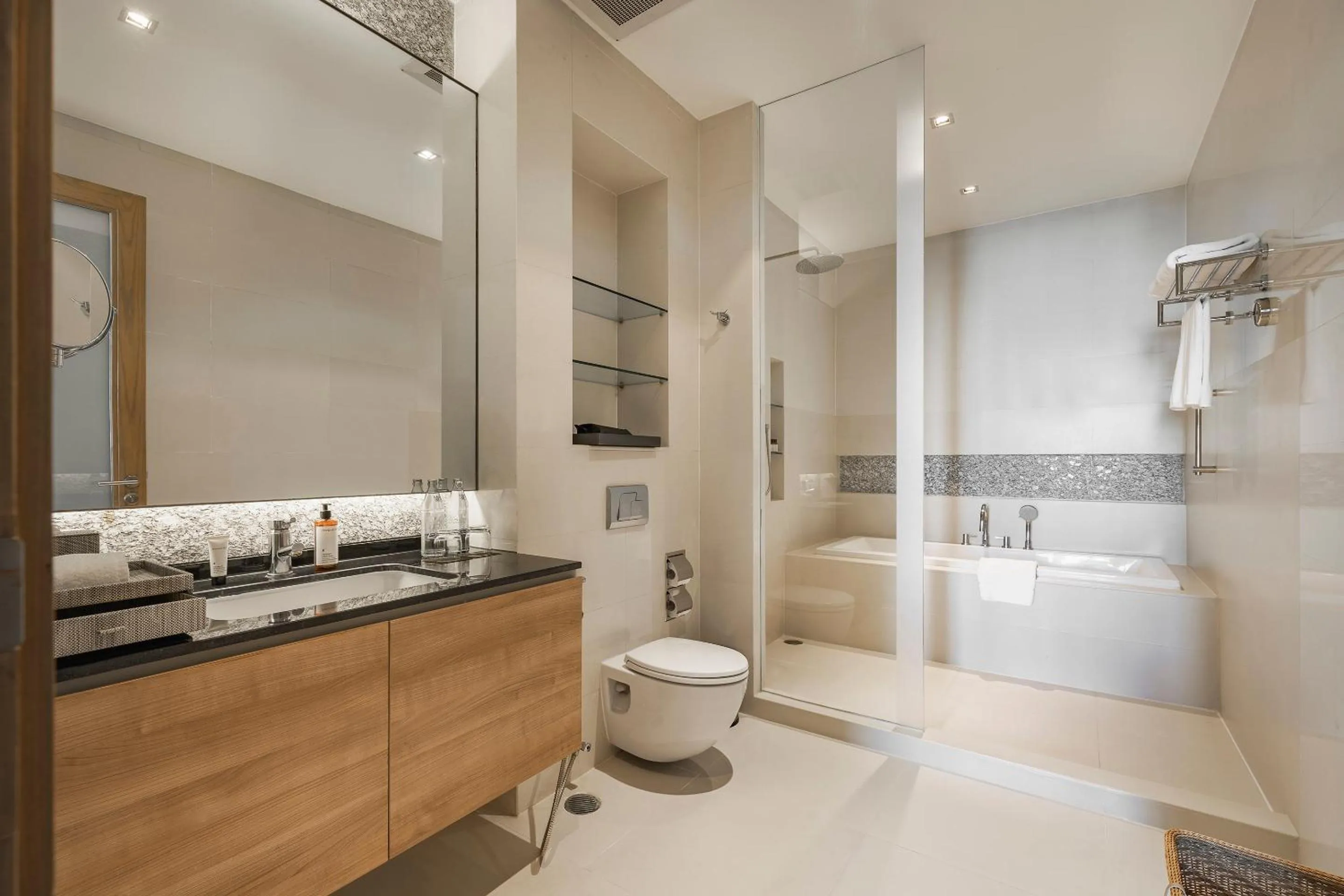 Shower in MUU Bangkok, Small Luxury Hotels of the World