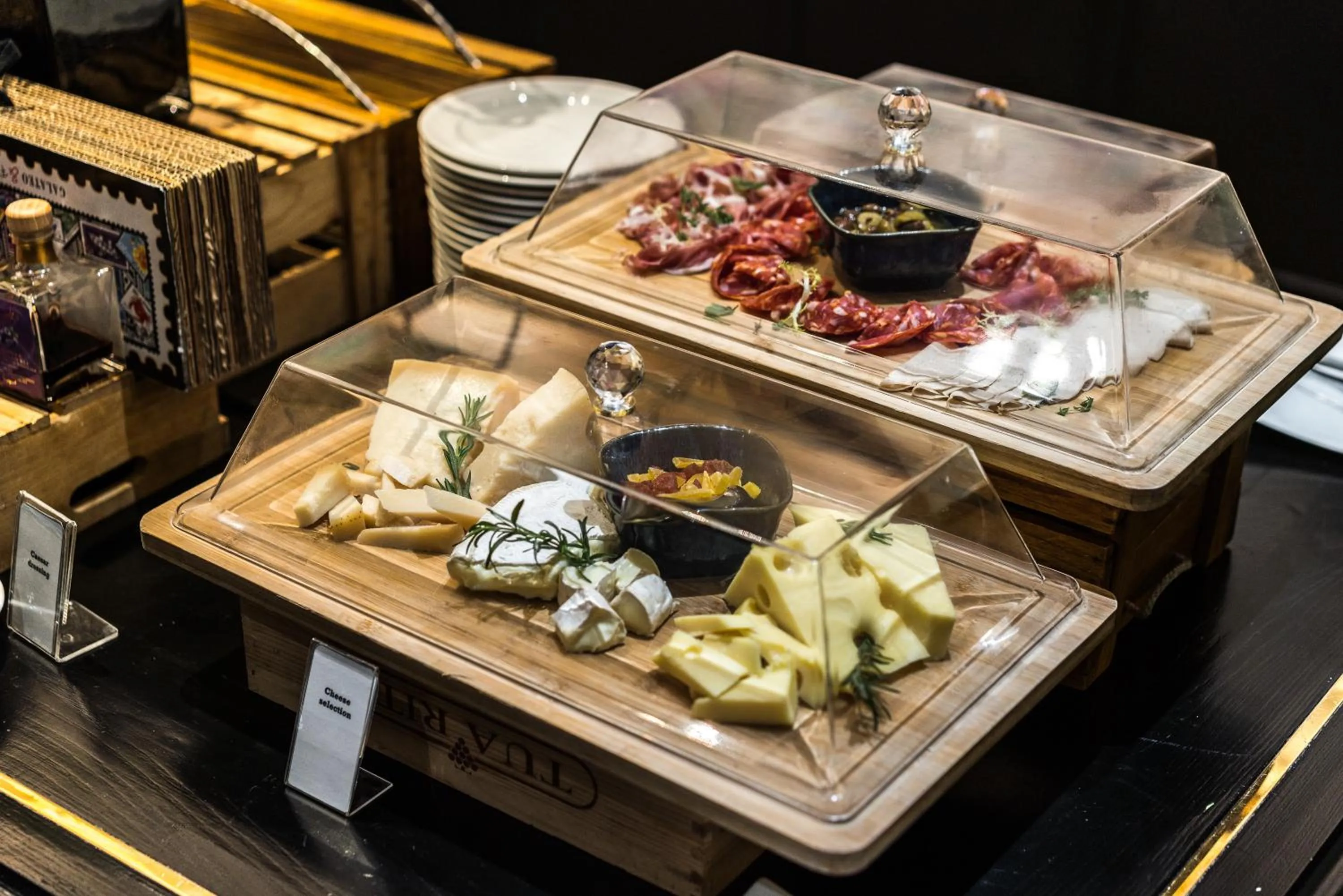 Buffet breakfast in MUU Bangkok, Small Luxury Hotels of the World