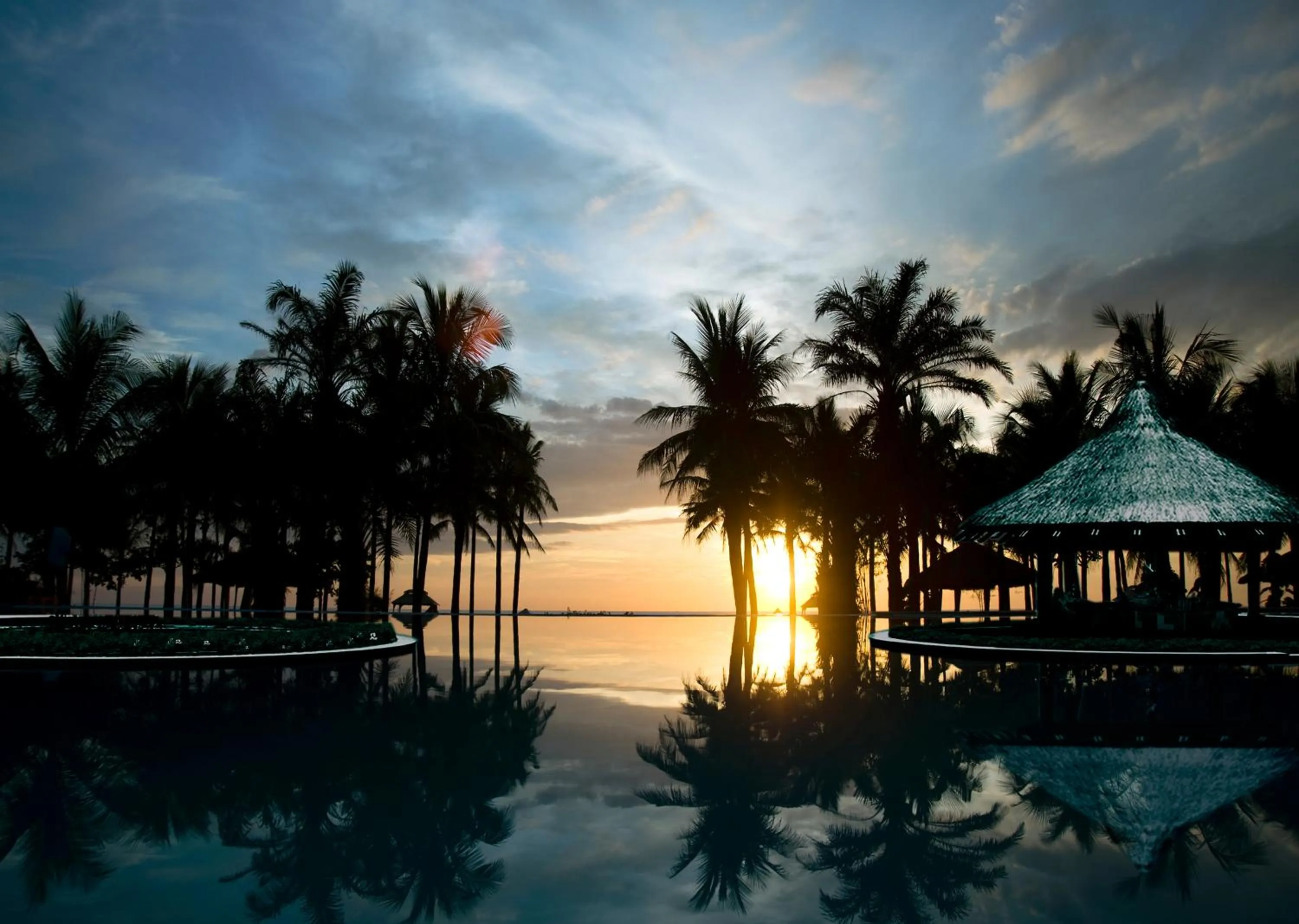 Lake view in Sun Spa Resort & Villa