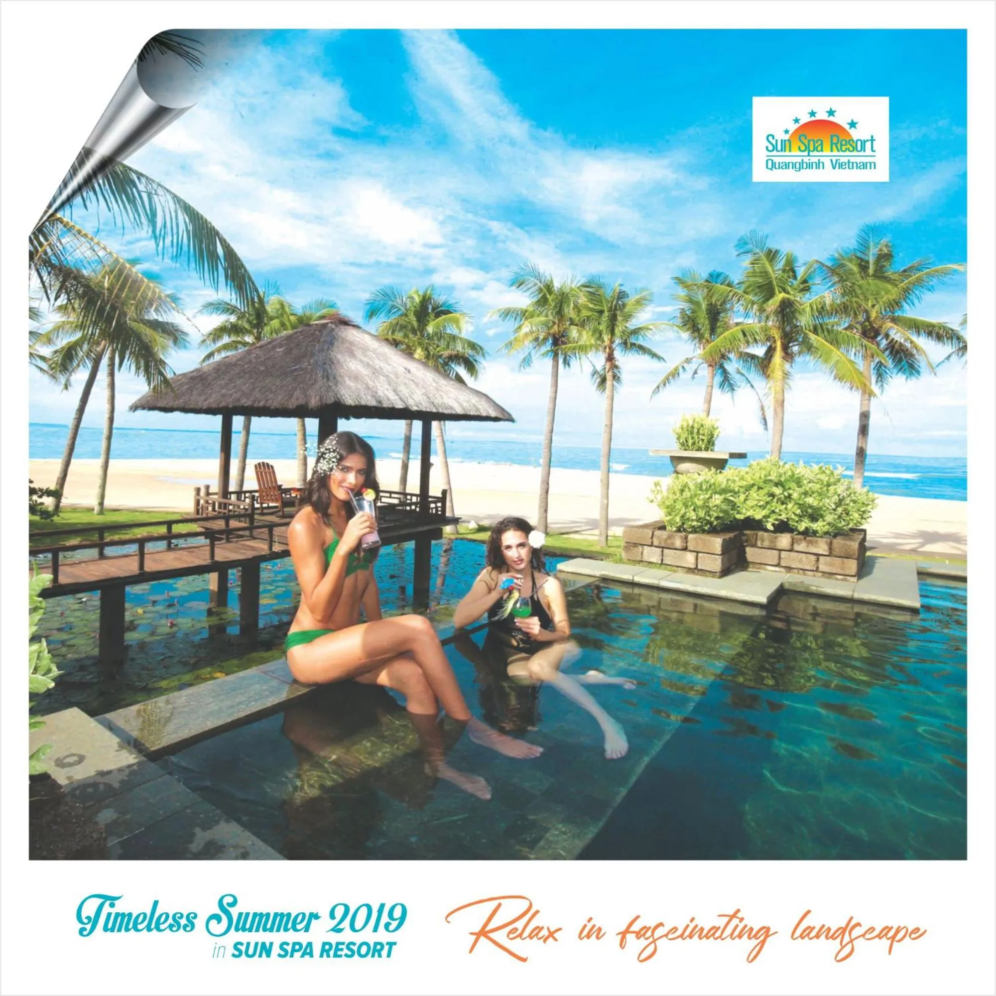 Swimming pool in Sun Spa Resort & Villa