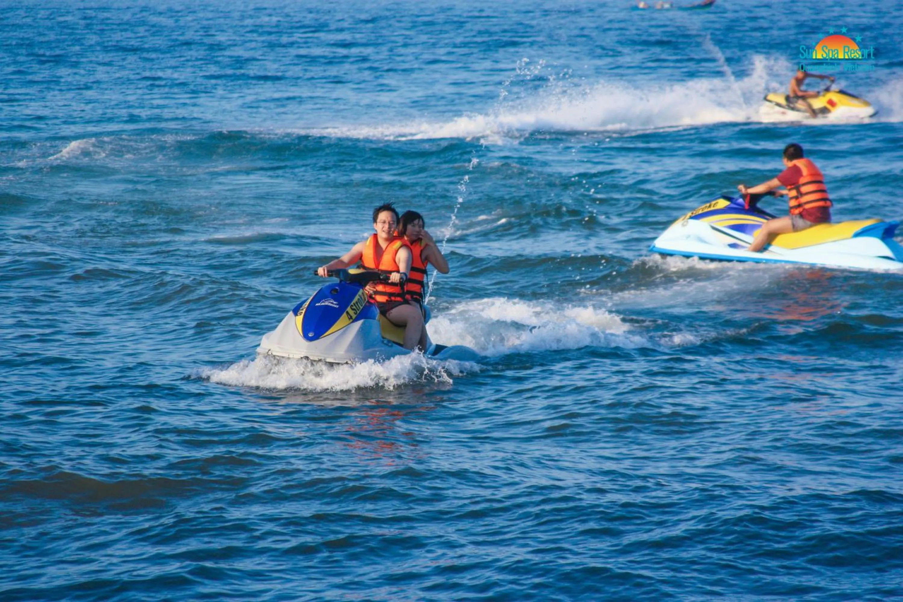 group of guests in Sun Spa Resort & Villa