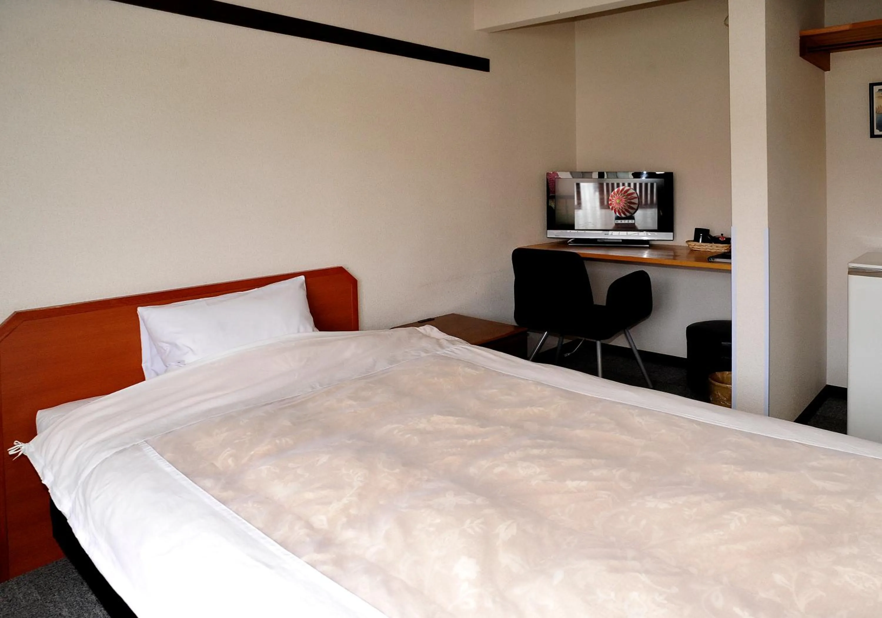 Bed in Ryokan Seifuso