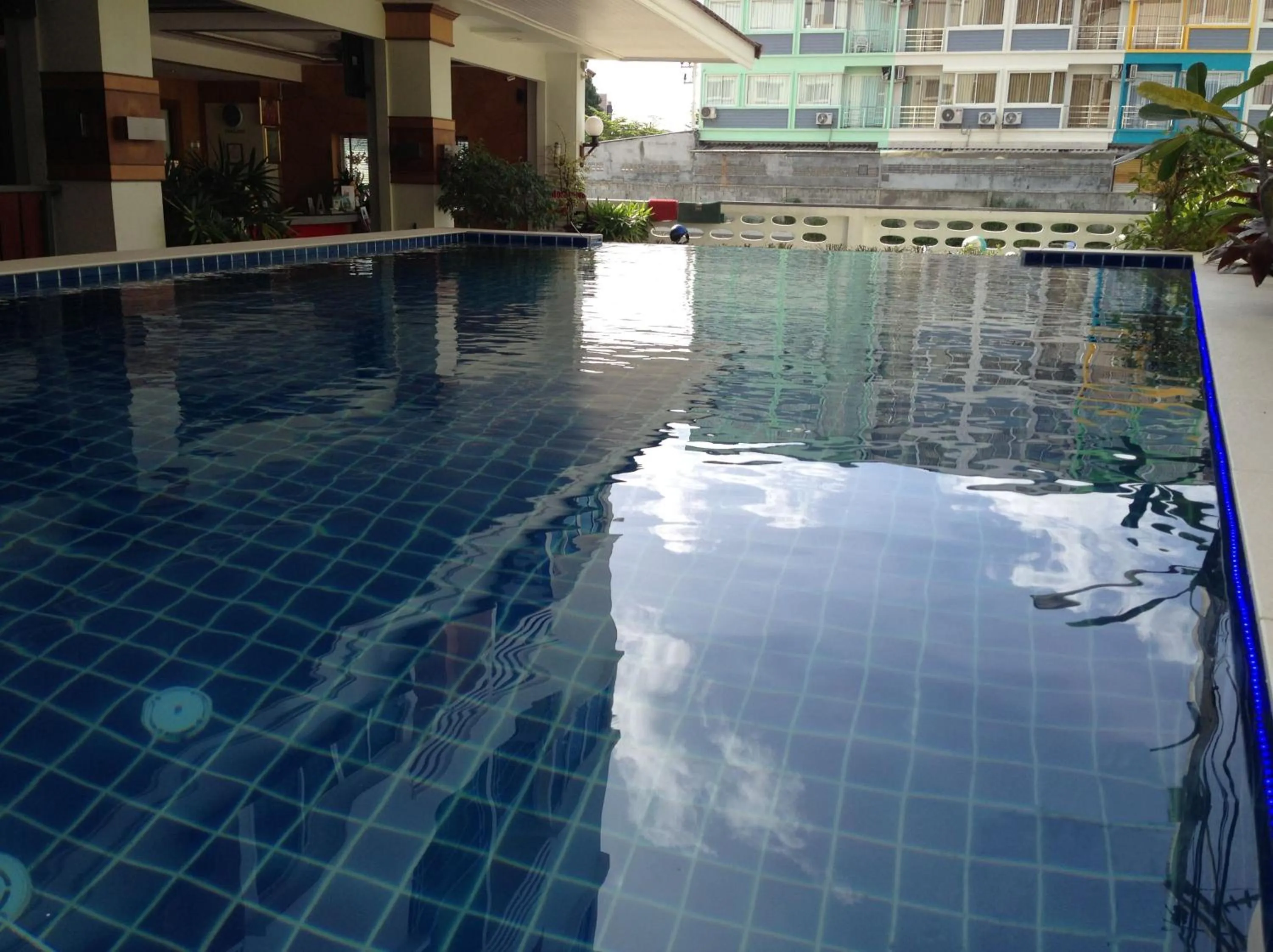 Swimming pool in Green Harbor Hotel & Service Apartment