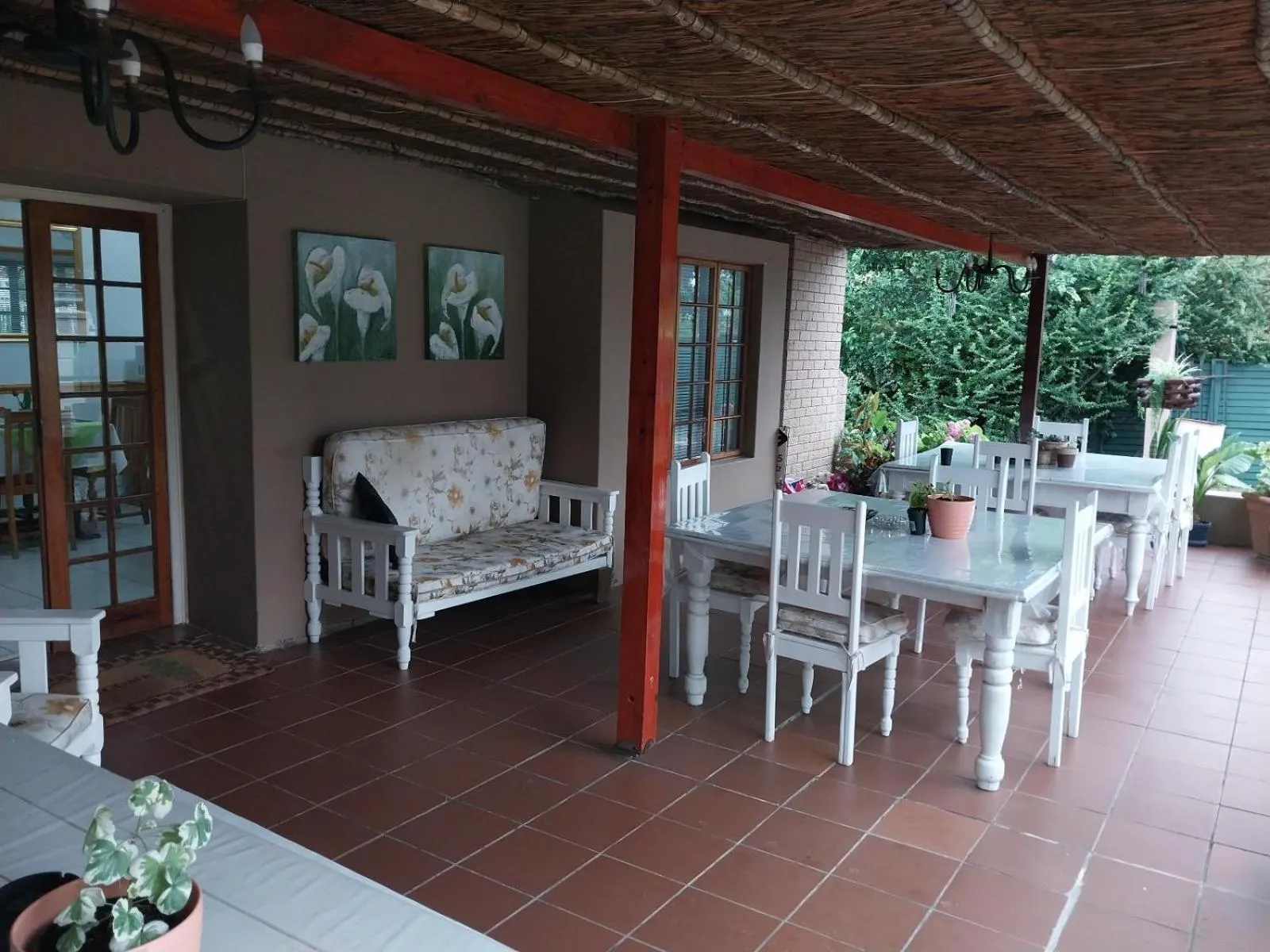 Patio in Lily Guesthouse