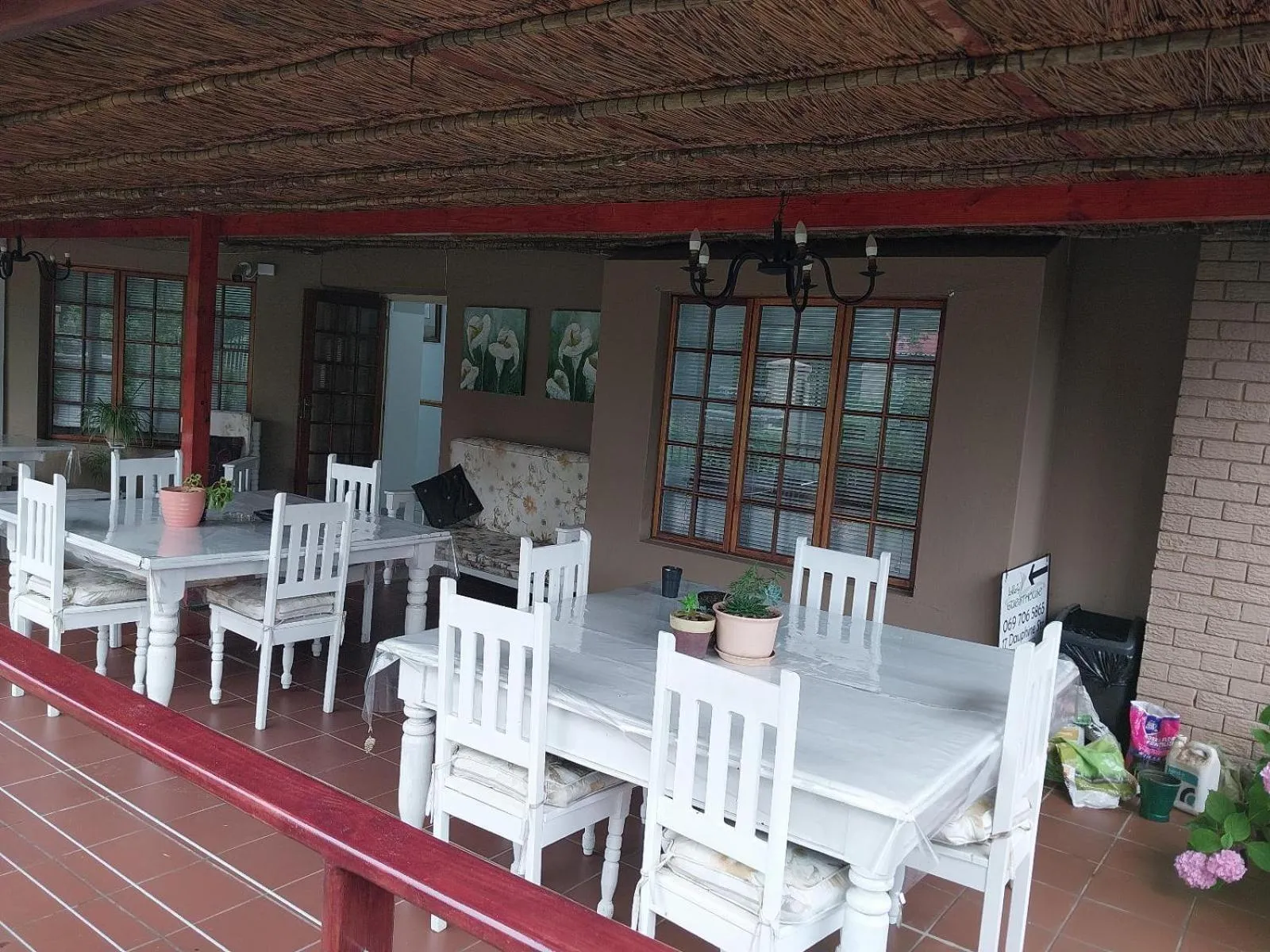 Patio in Lily Guesthouse