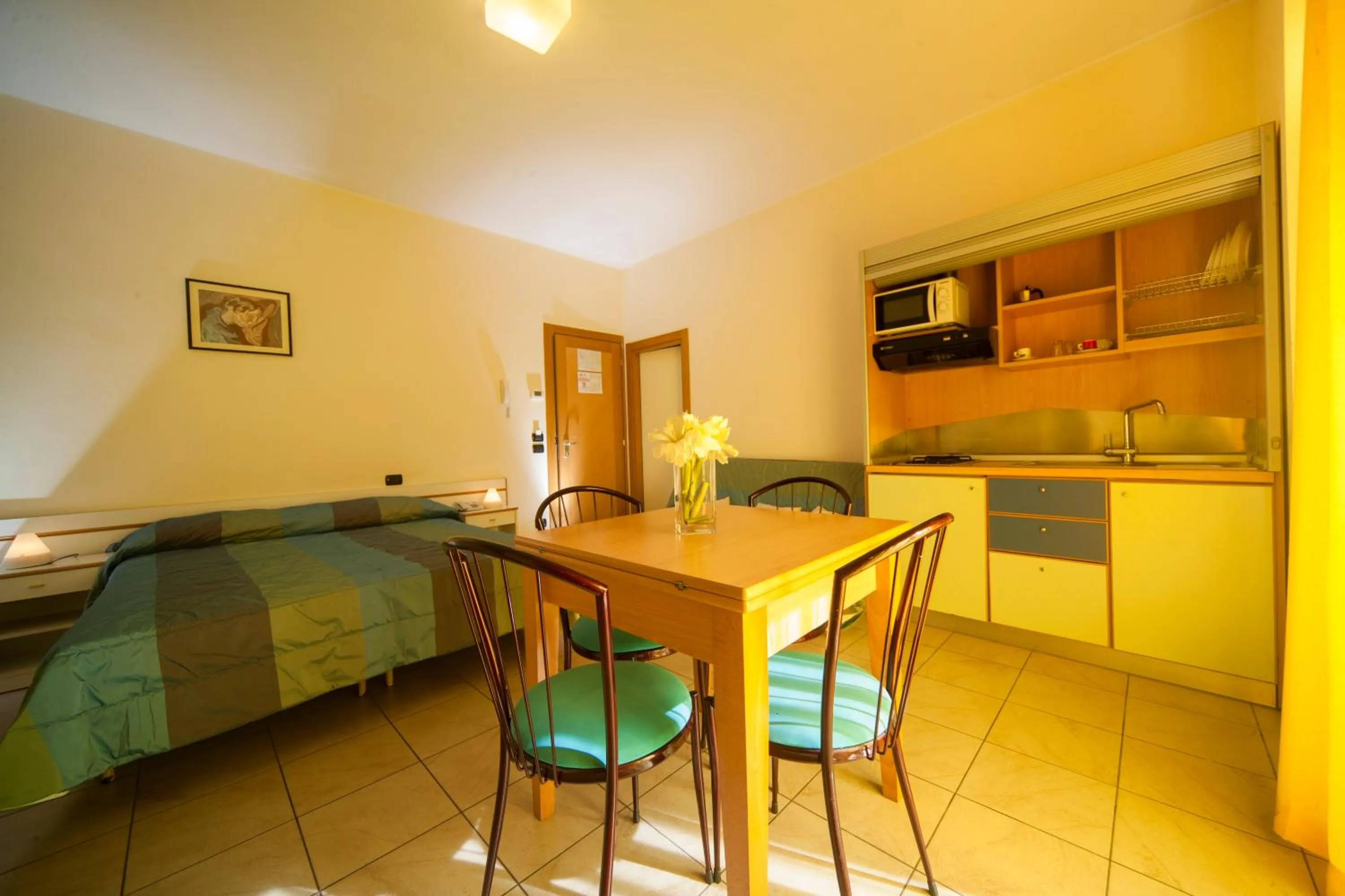 Kitchen or kitchenette in Residence il Capodoglio