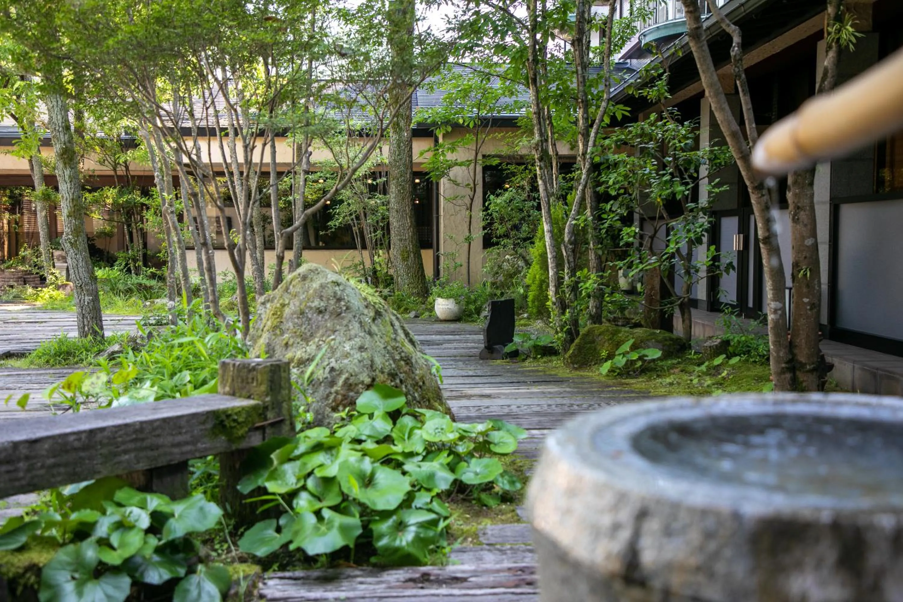 Property building in Yufuin Kaorinosato Hanamura