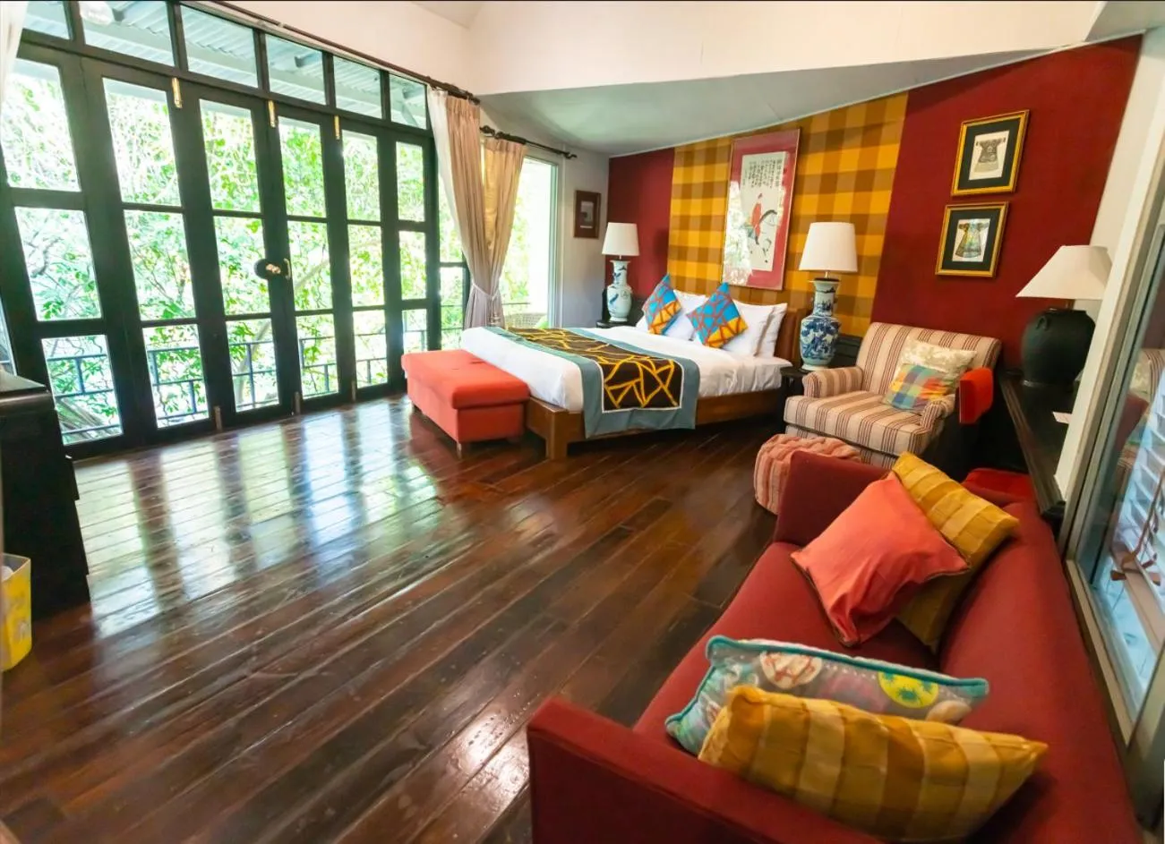 Bed in Zantiis Ndol Villas
