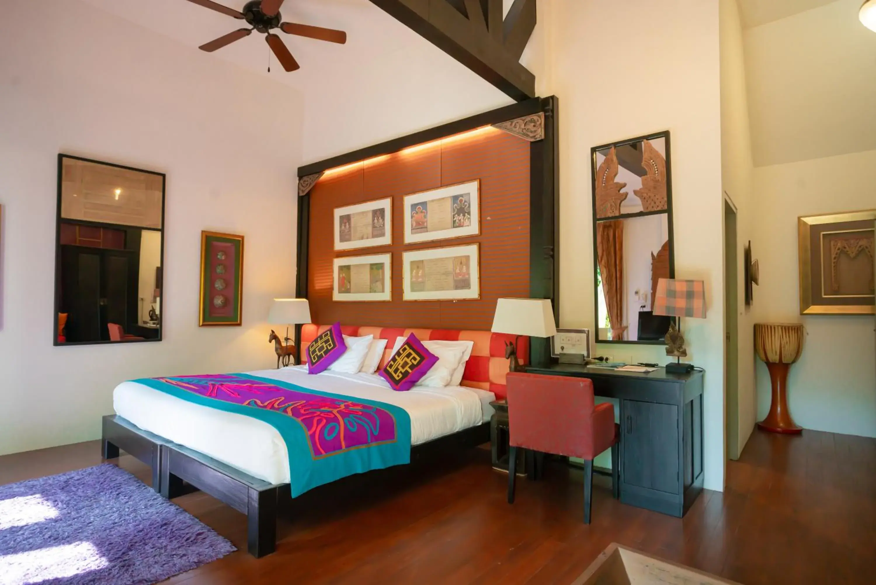 Bed in Zantiis Ndol Villas Bed in Zantiis Ndol Villas