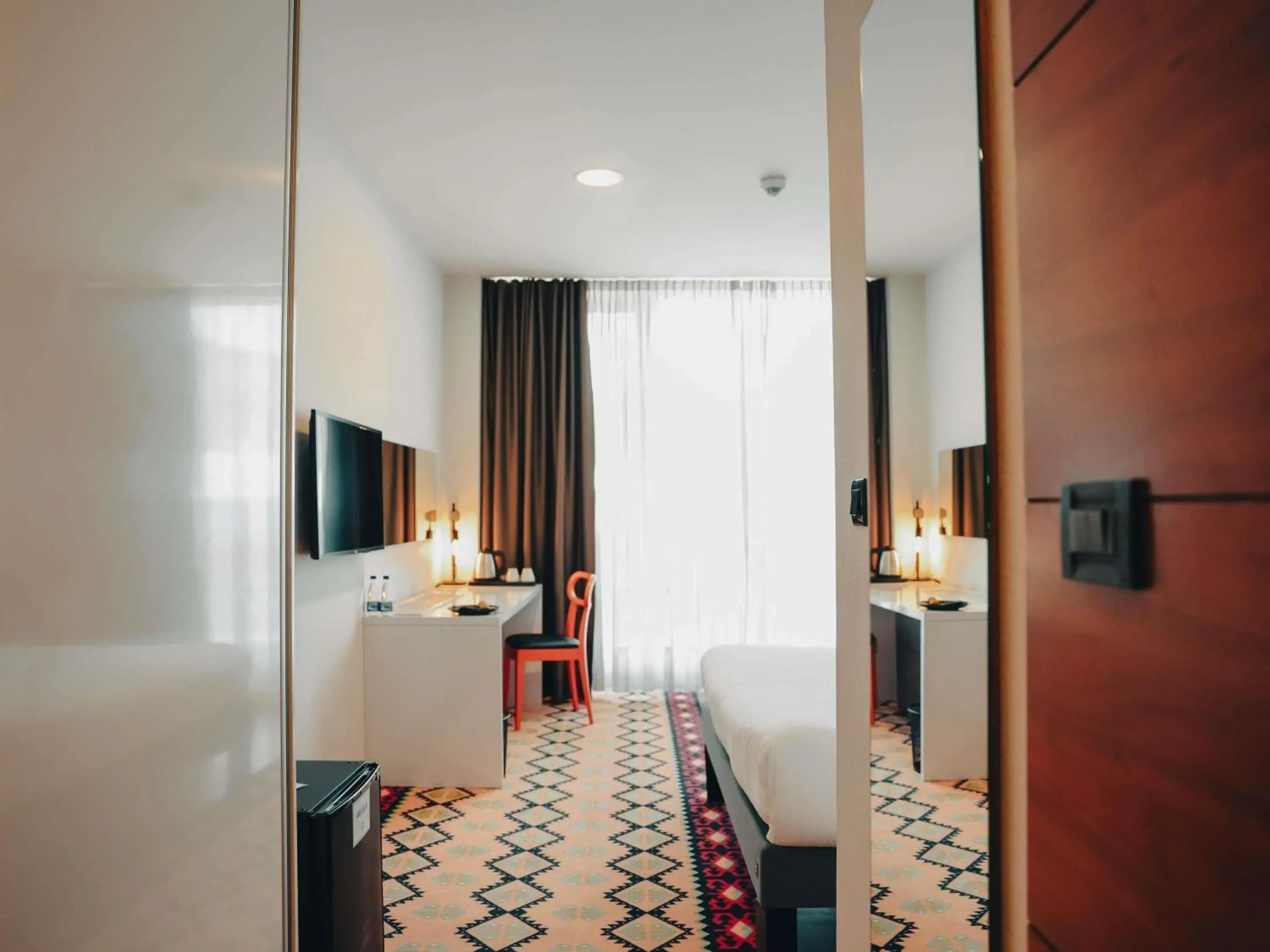 Bedroom in ibis Styles Sarajevo Bedroom in ibis Styles Sarajevo