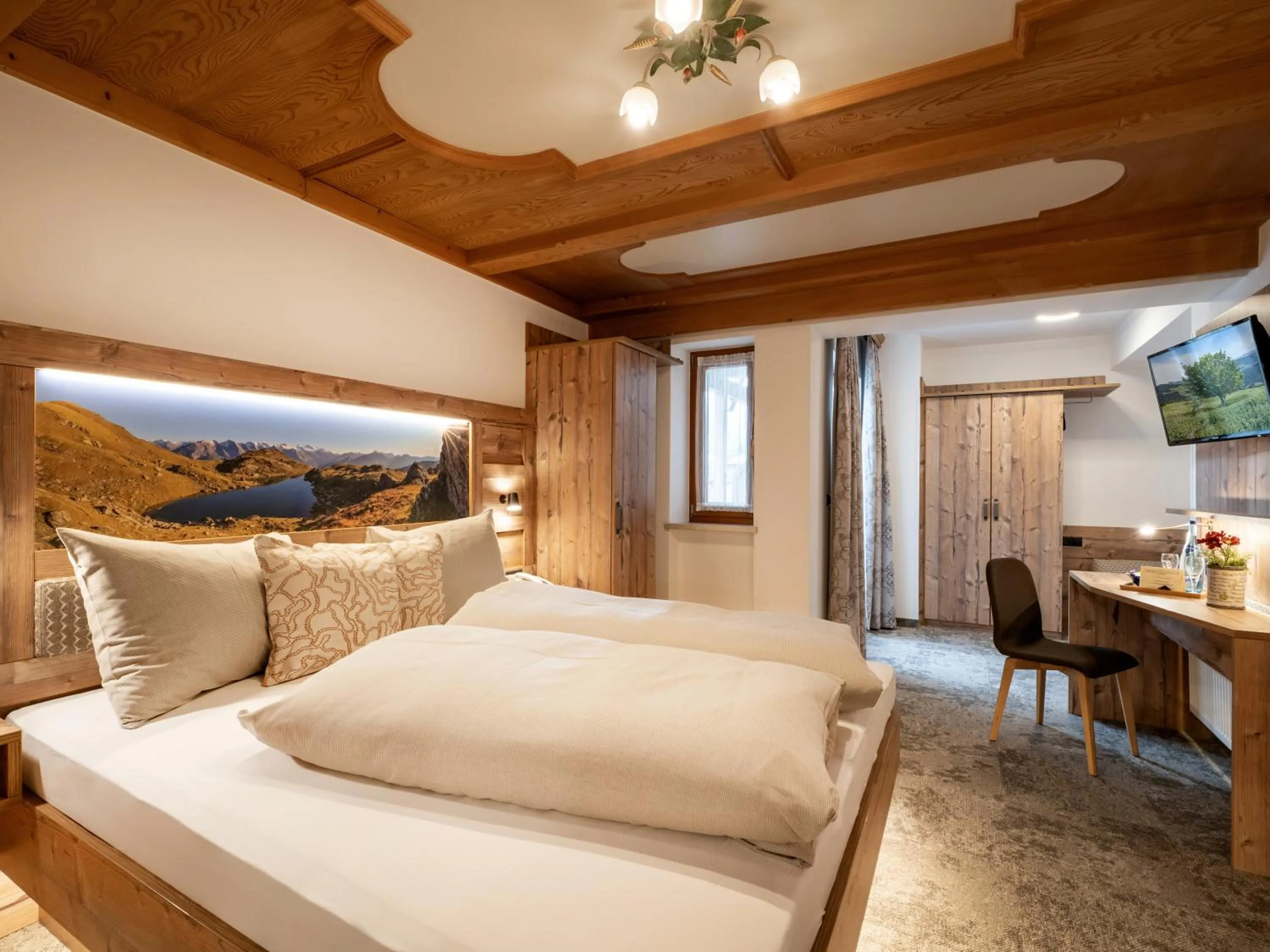 Photo of the whole room, Bed in Hotel Garni Ferienhof